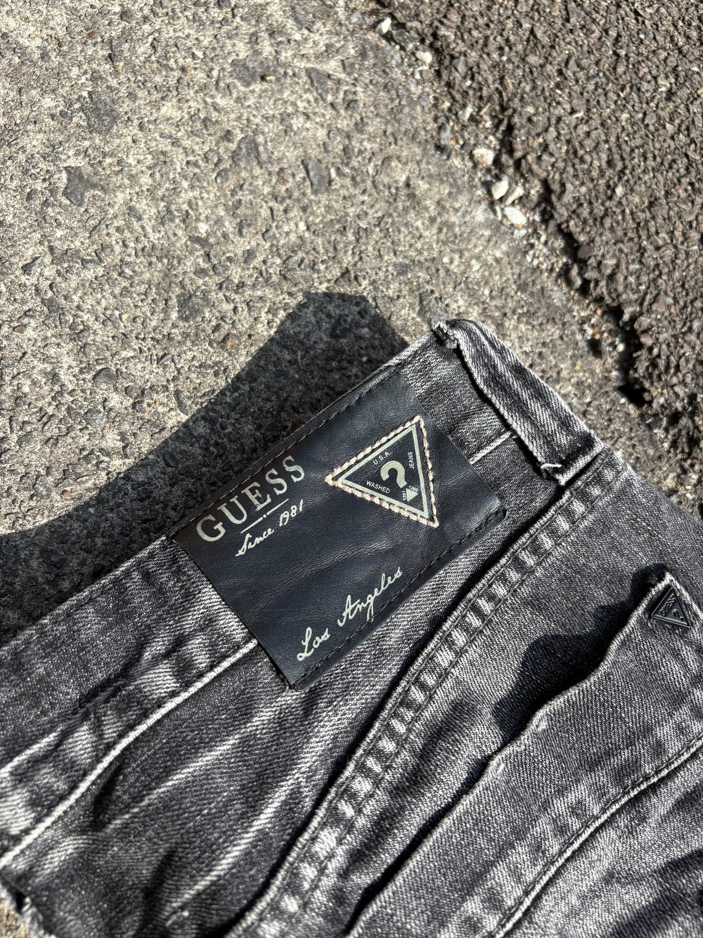 Vintage Guess Jeans Black