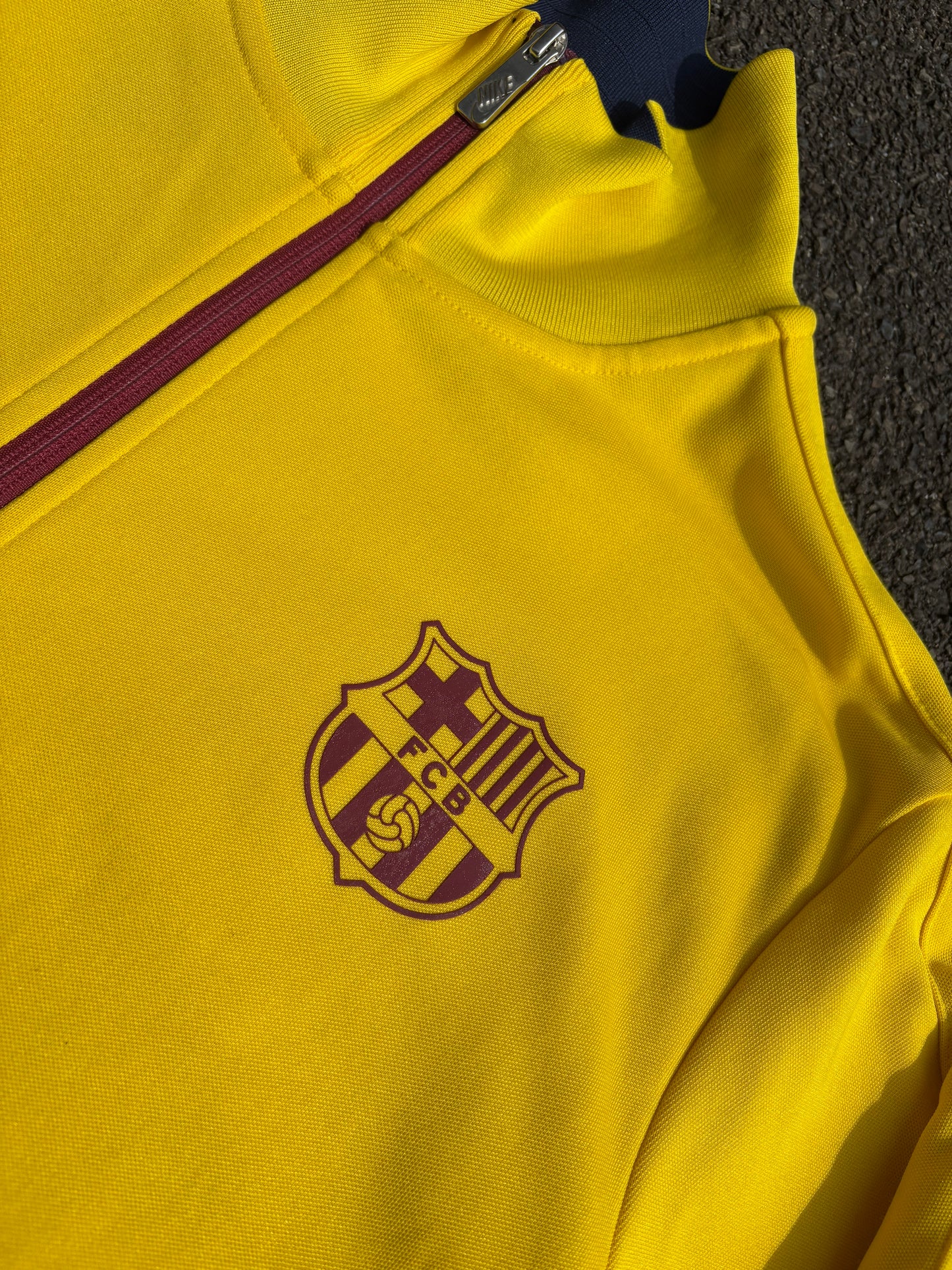 Nike Barcelona F.C Yellow Track Jacket