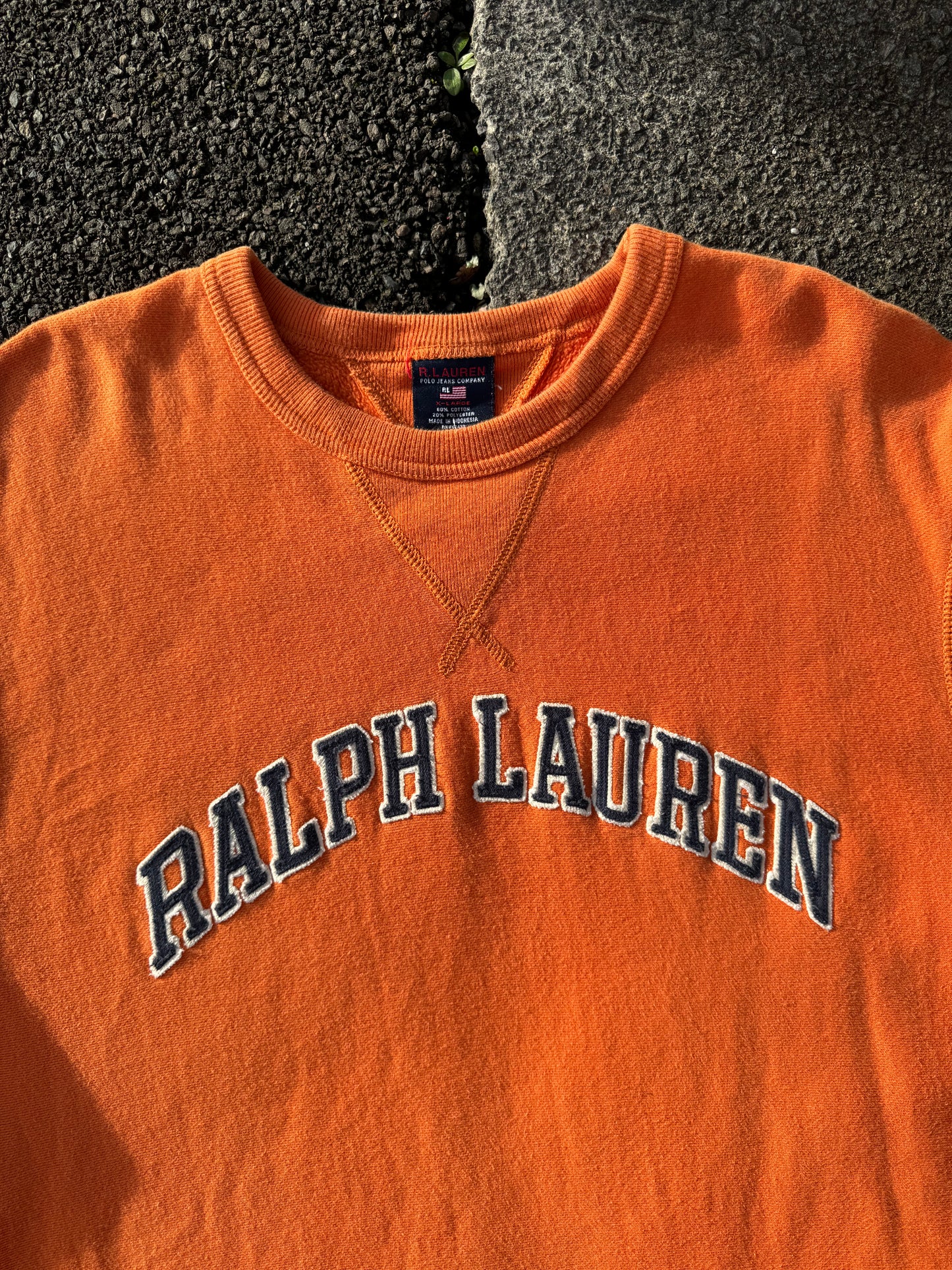 Vintage Ralph Lauren Spellout Sweatshirt
