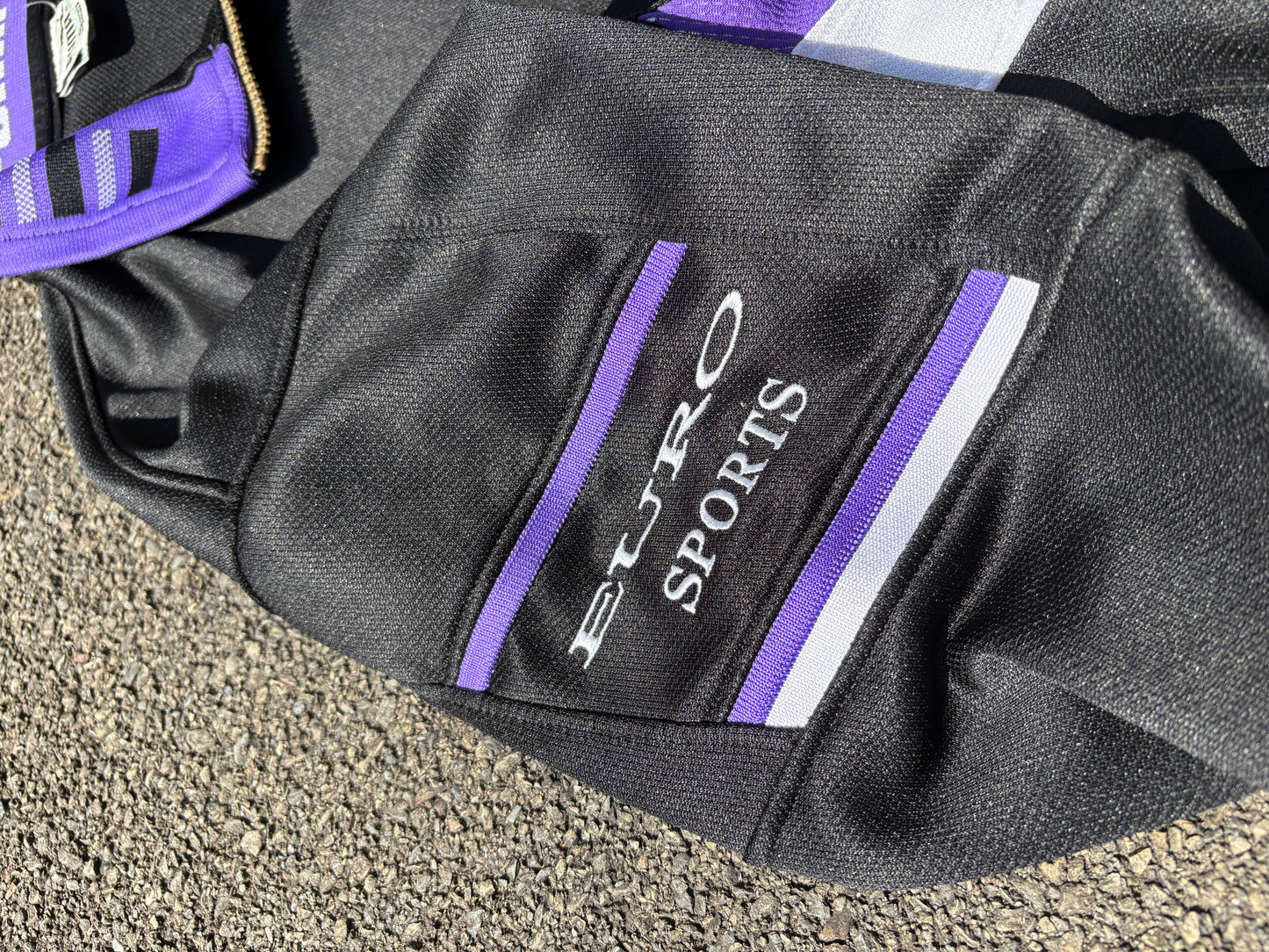 Puma Black Euro Sports Track Jacket