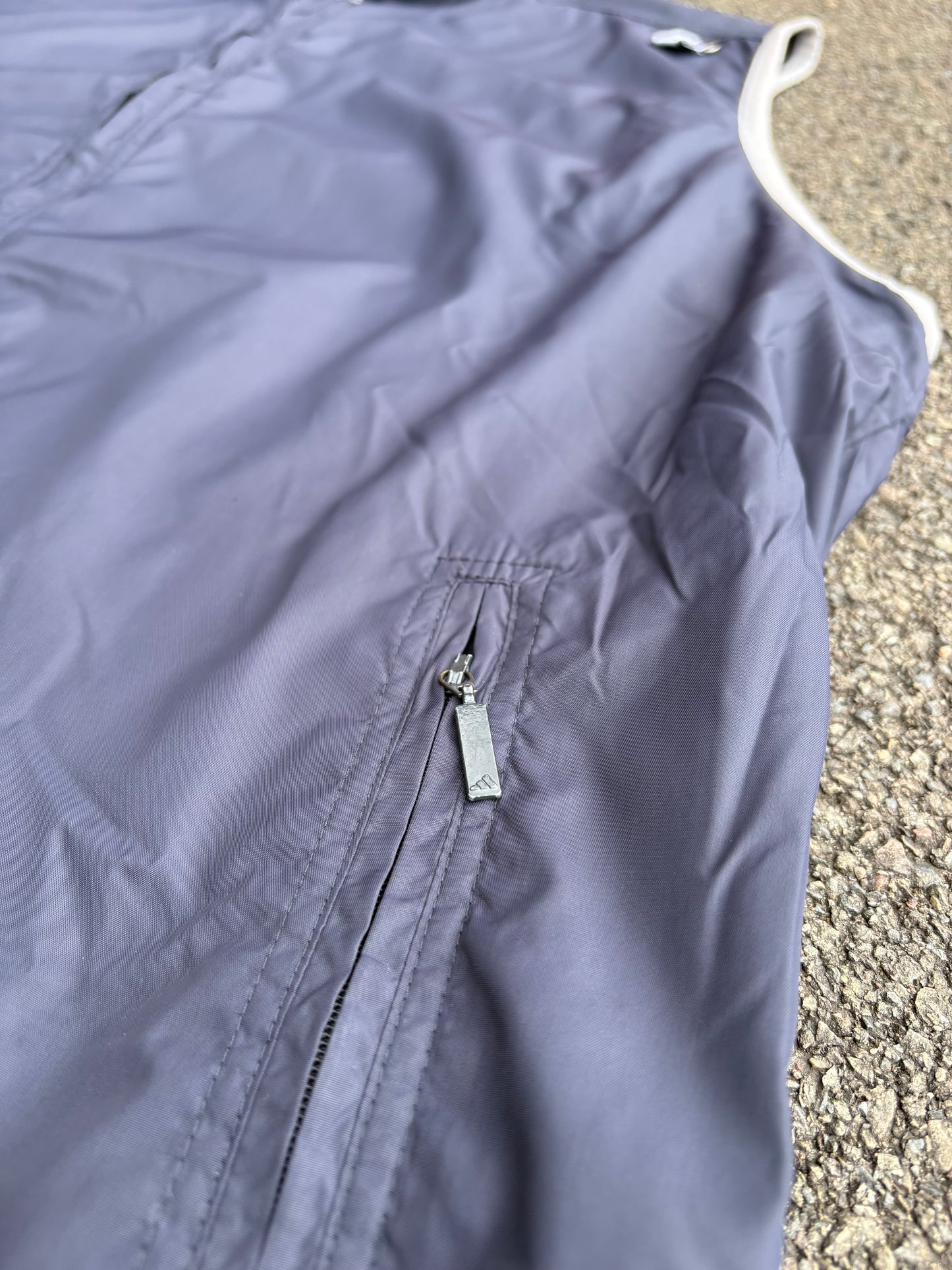 Y2K Adidas Fleece Gillet