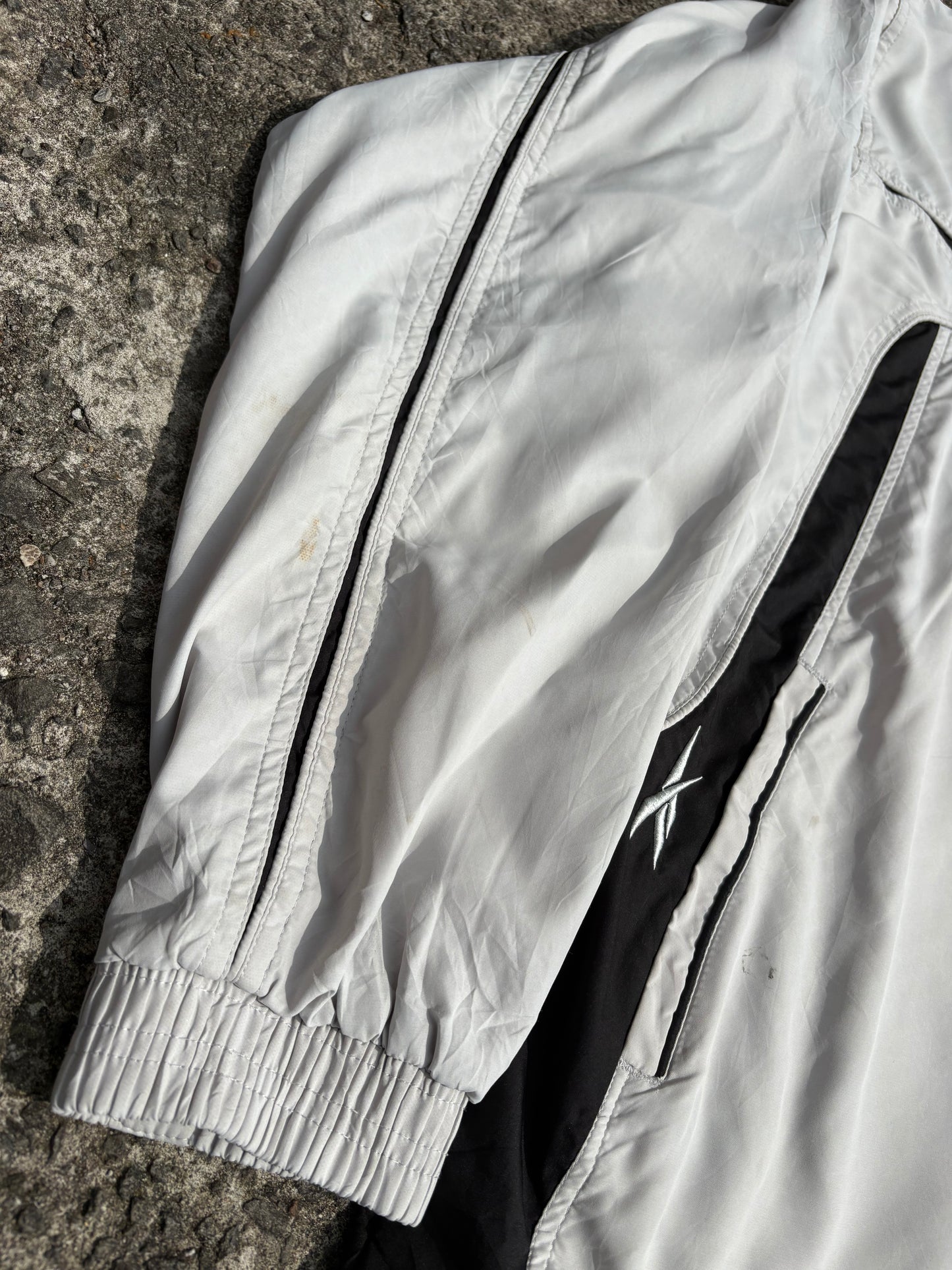 Vintage Reebok Grey Track Jacket
