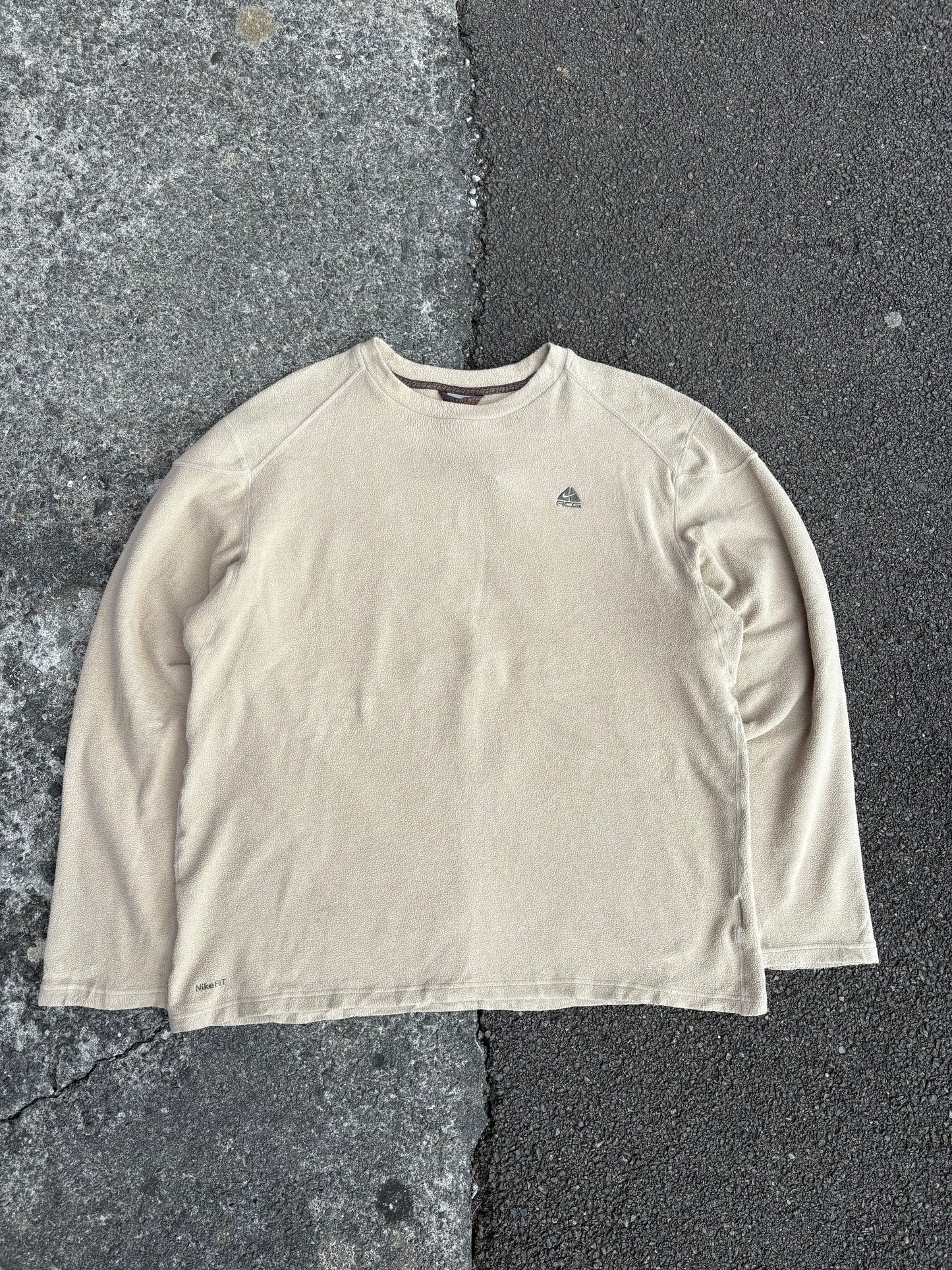Vintage Nike ACG Beige Fleece