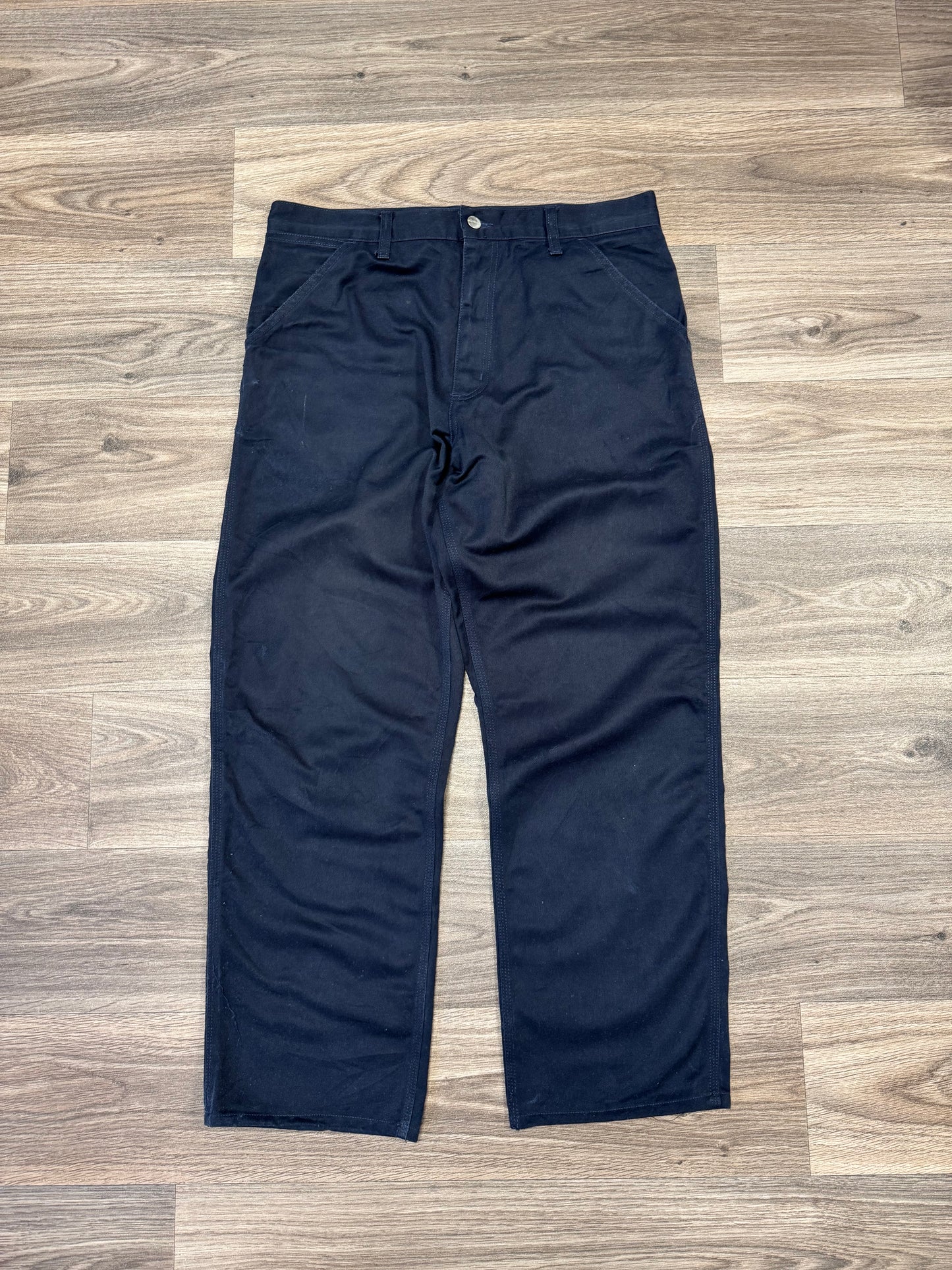 Carhartt WIP Navy Simple Pants