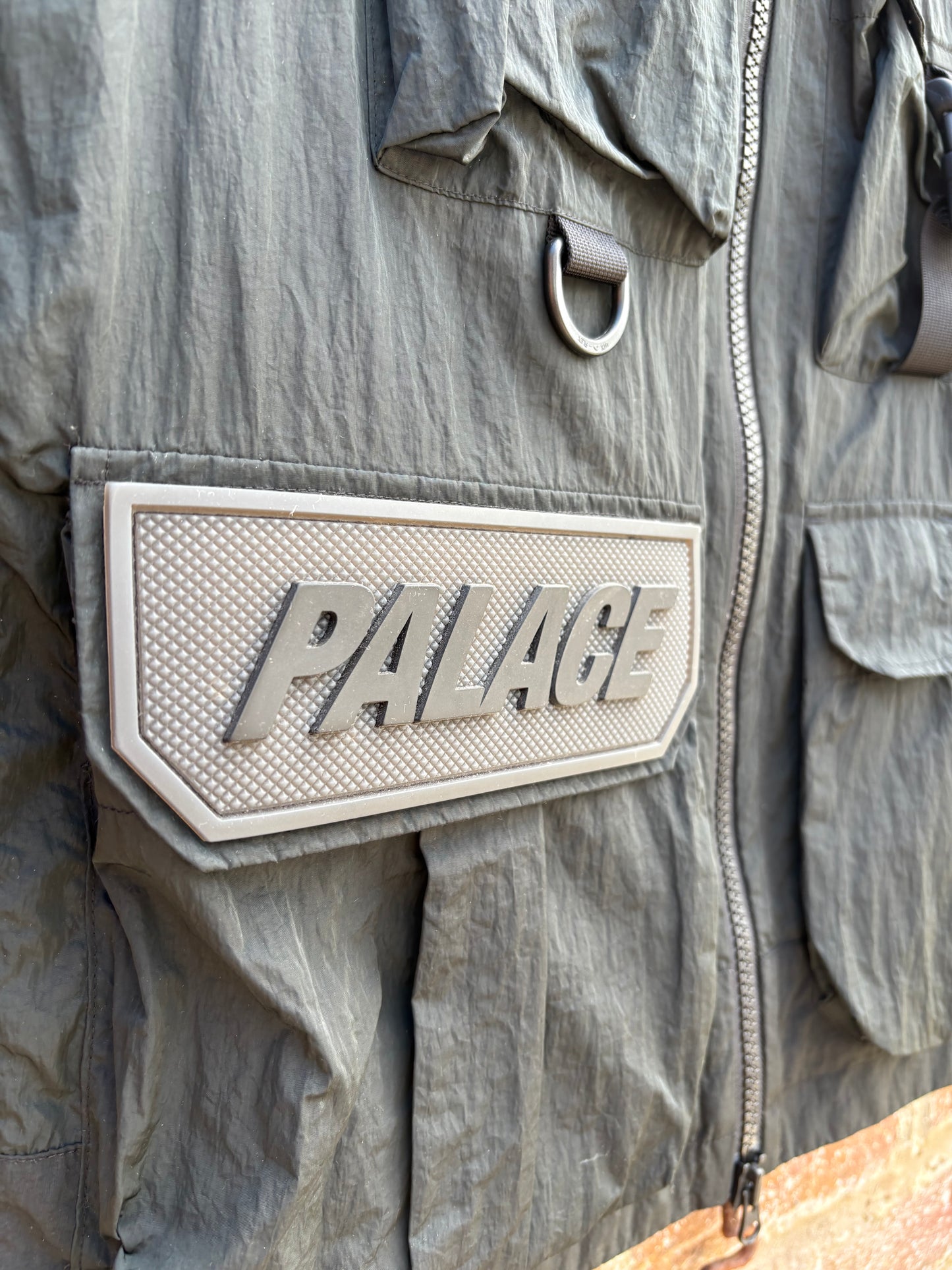Palace Black Utility Vest