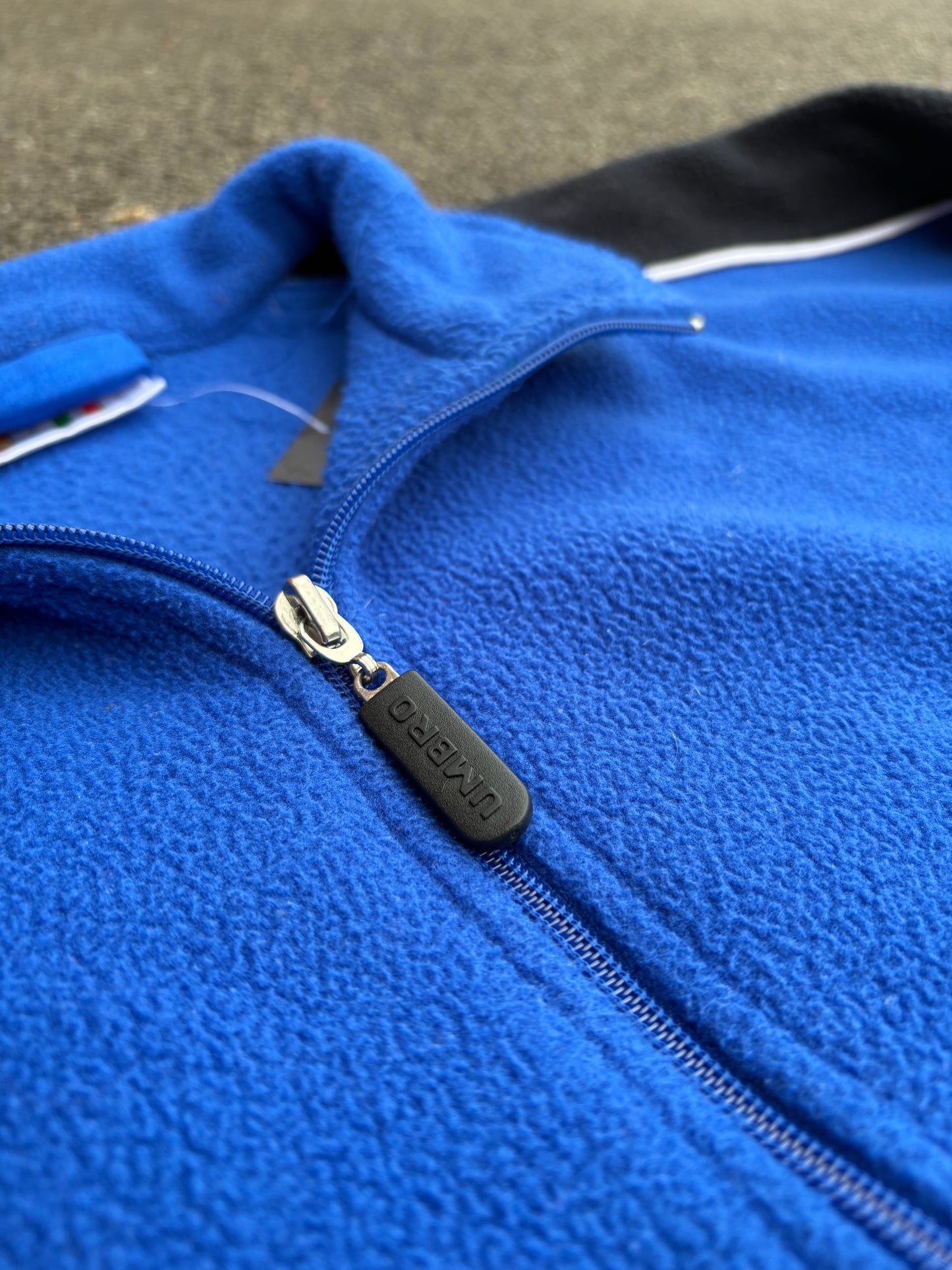 Vintage Umbro Blue Zip Fleece