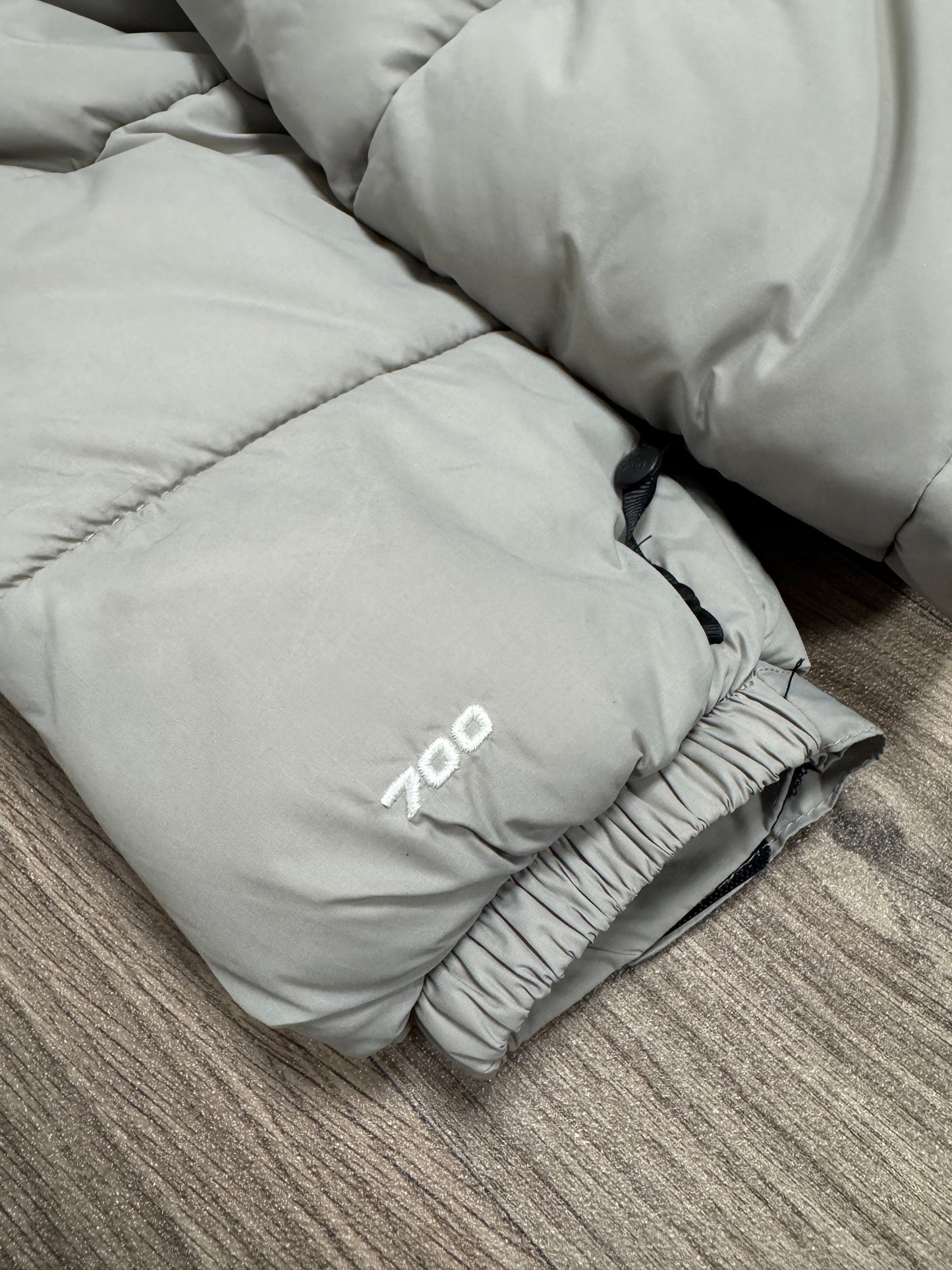 Grey North Face 700 Series Puffer Jacket