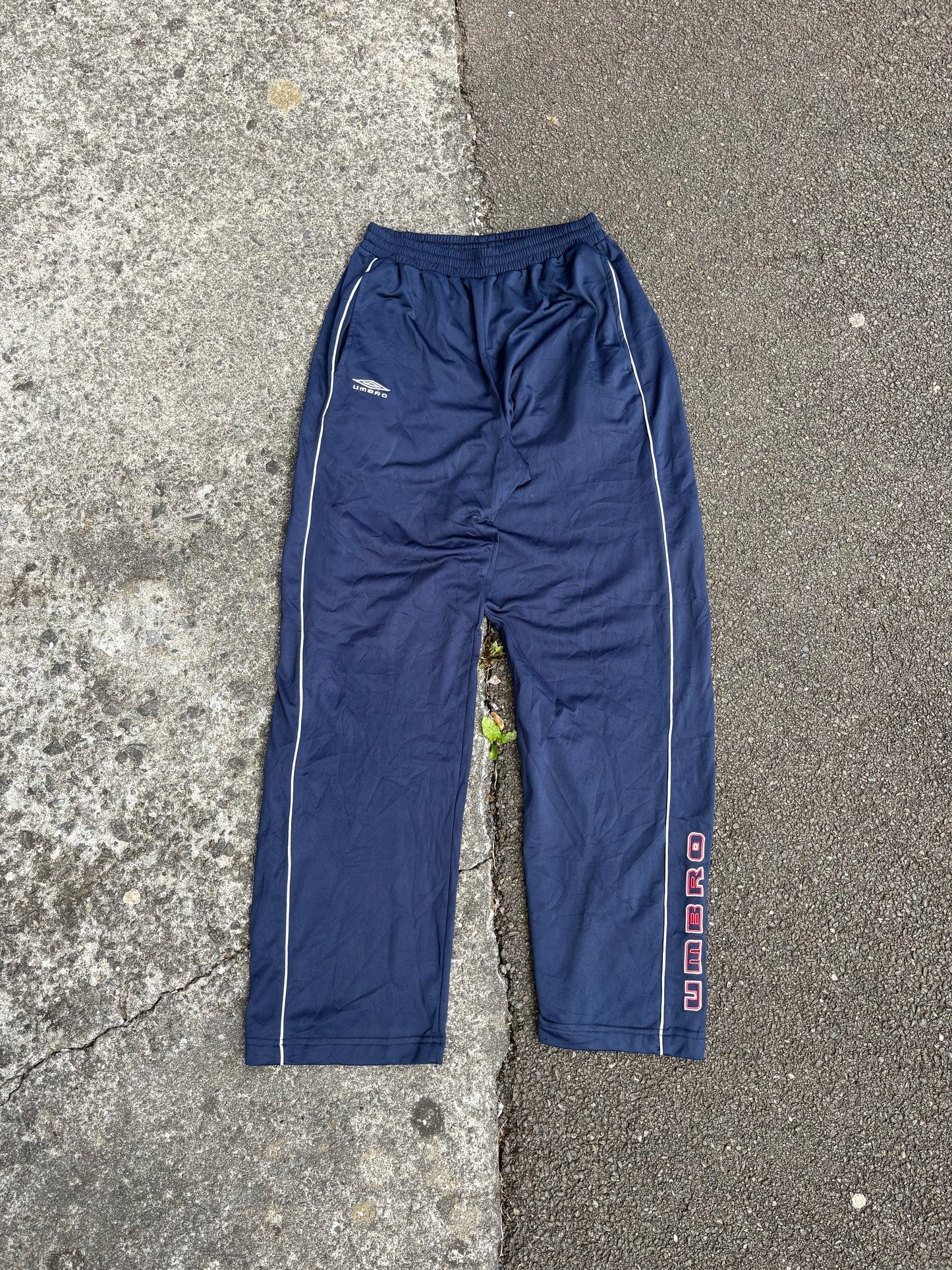 Vintage Umbro Navy Track Pants