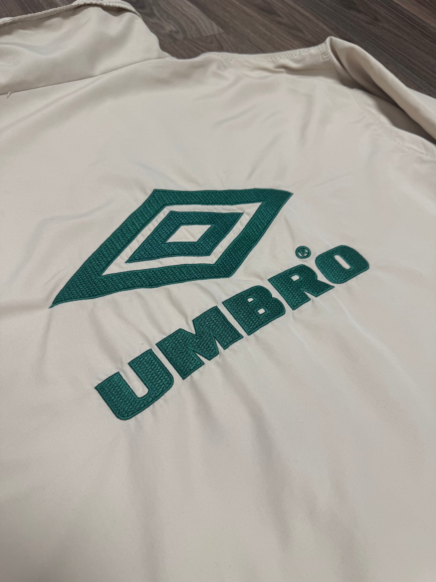 Beige Umbro Track Jacket