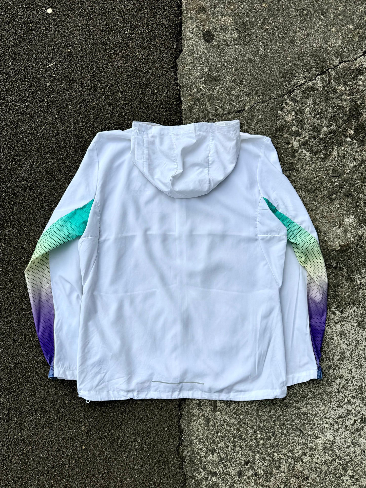 Adidas White Running Jacket