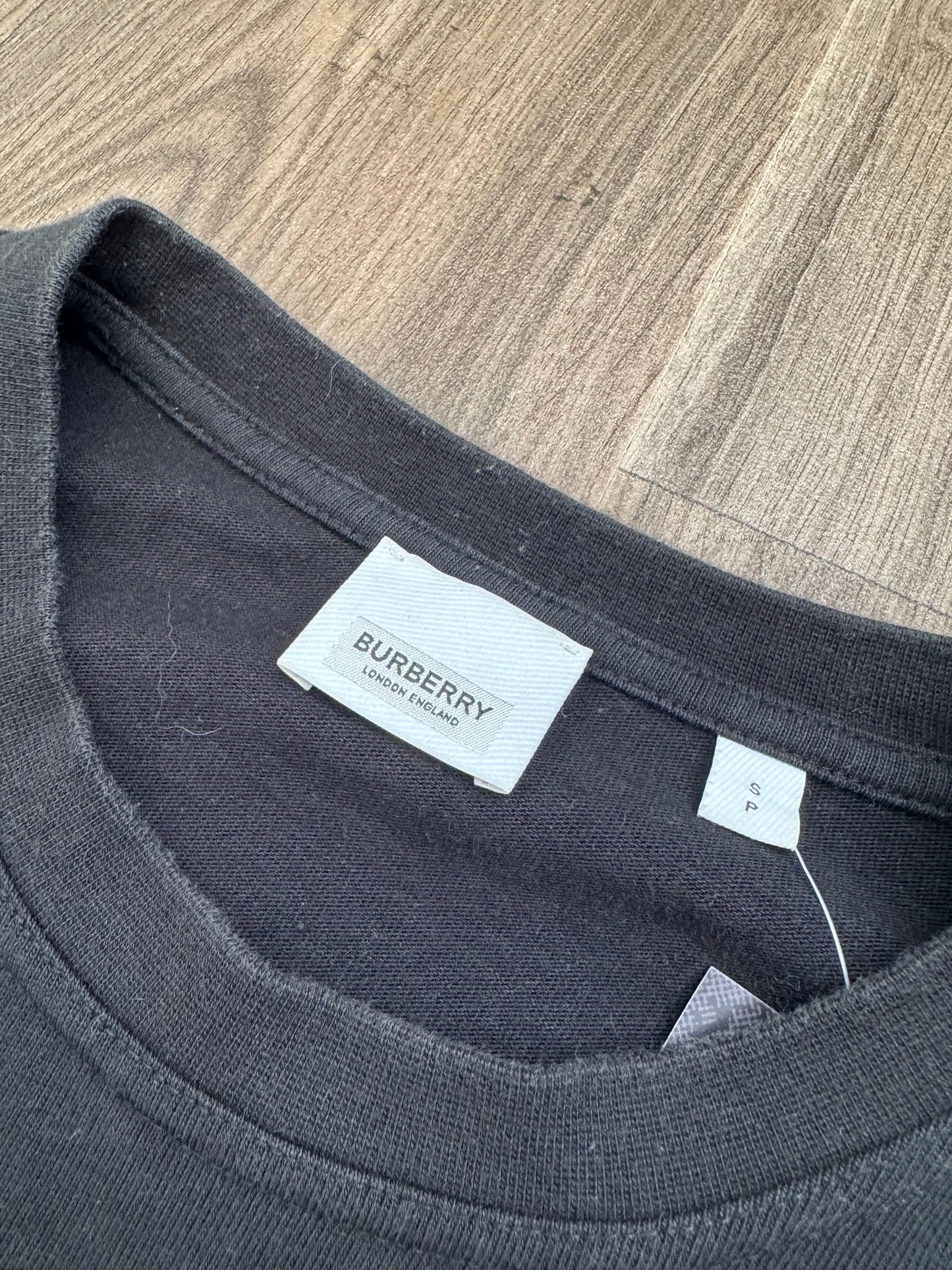 Burberry Orange Cuff Sweatshirt