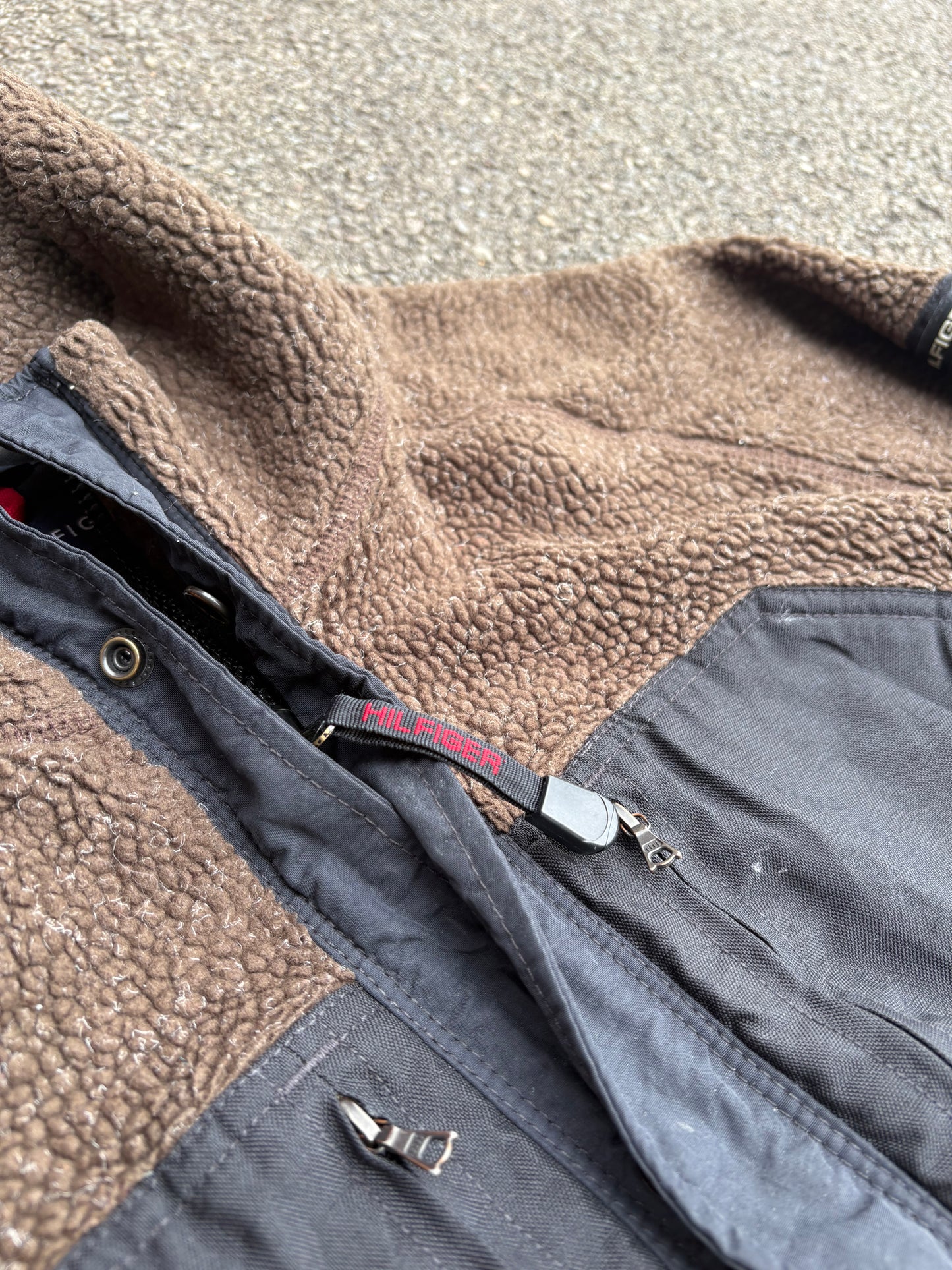 Vintage Tommy Hilfiger Brown Fleece