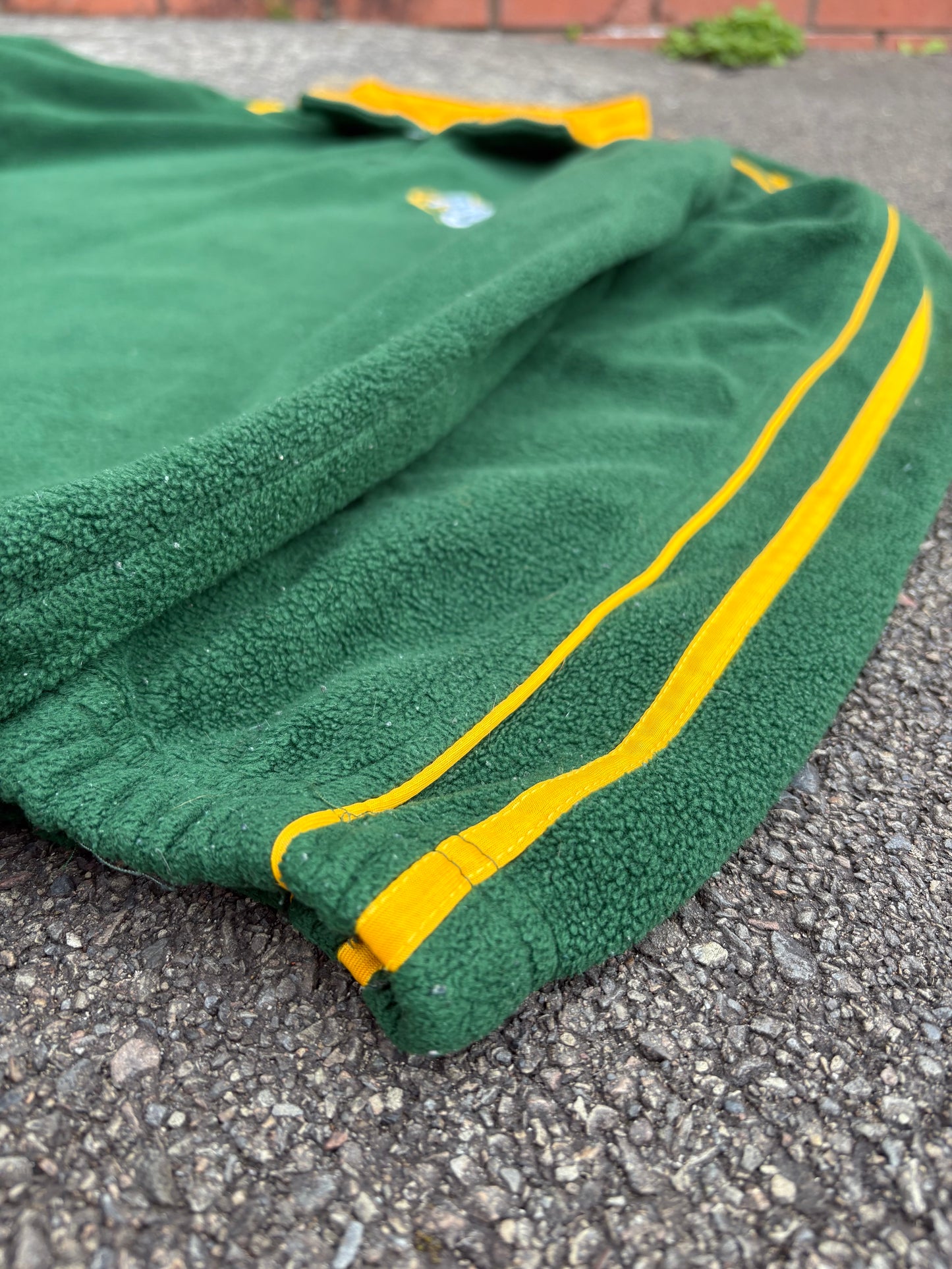 NFL Packers Green Zip Fleece