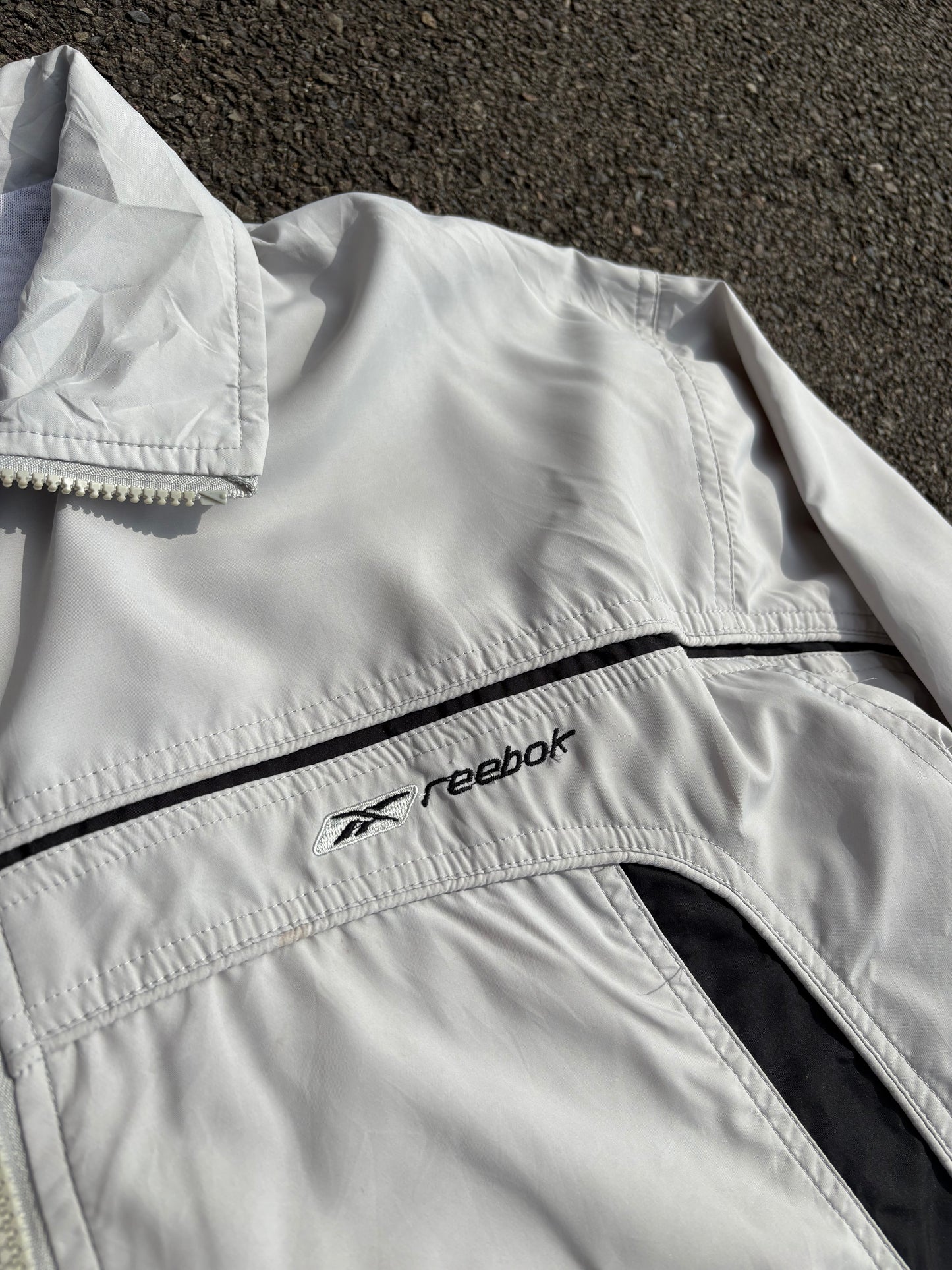 Vintage Reebok Grey Track Jacket