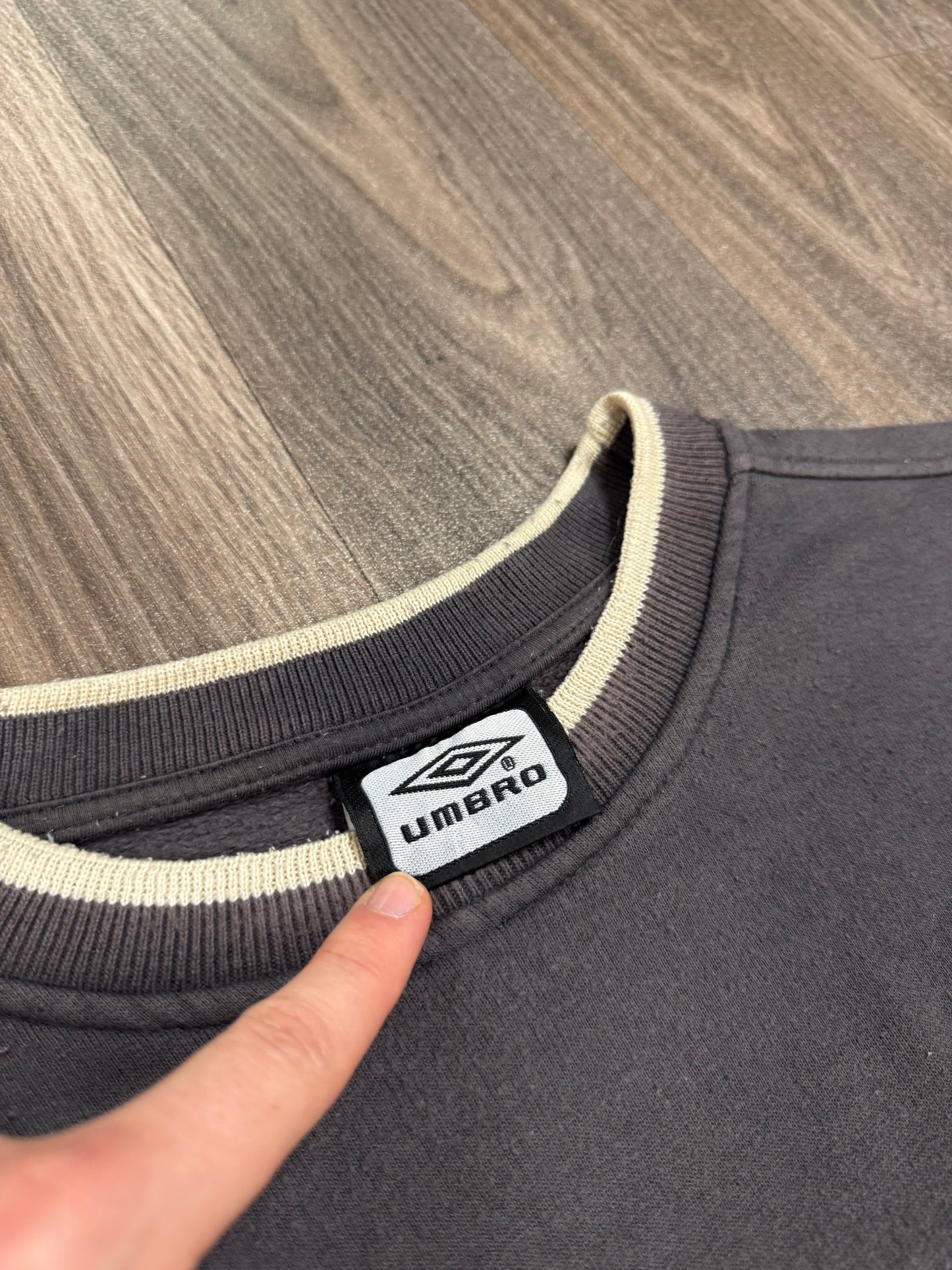 Grey Vintage Umbro Sweater