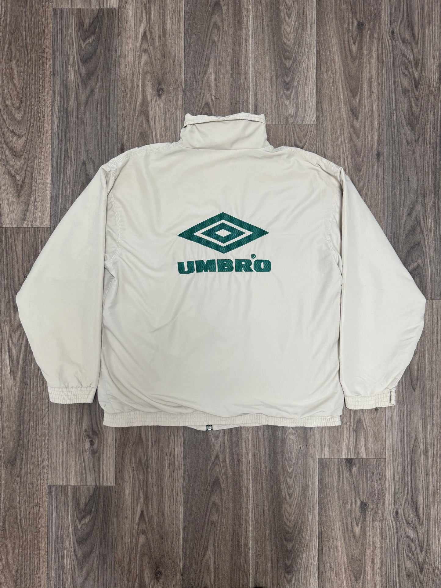 Beige Umbro Track Jacket