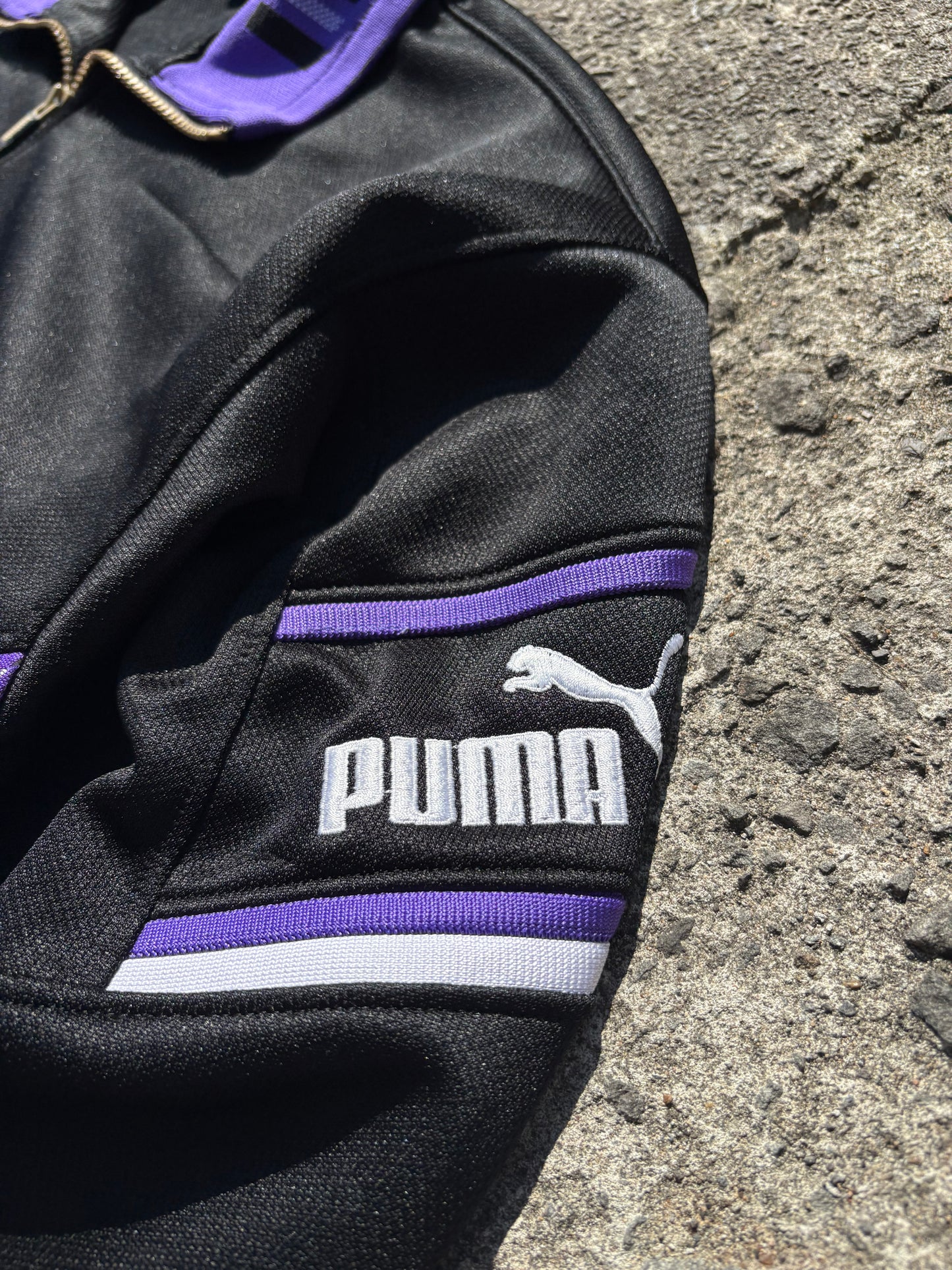 Puma Black Euro Sports Track Jacket