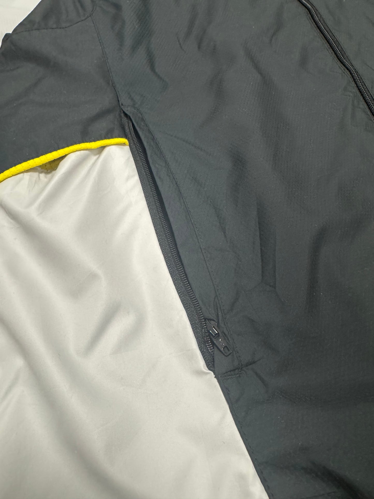 Black And Yellow White Nike Jacket