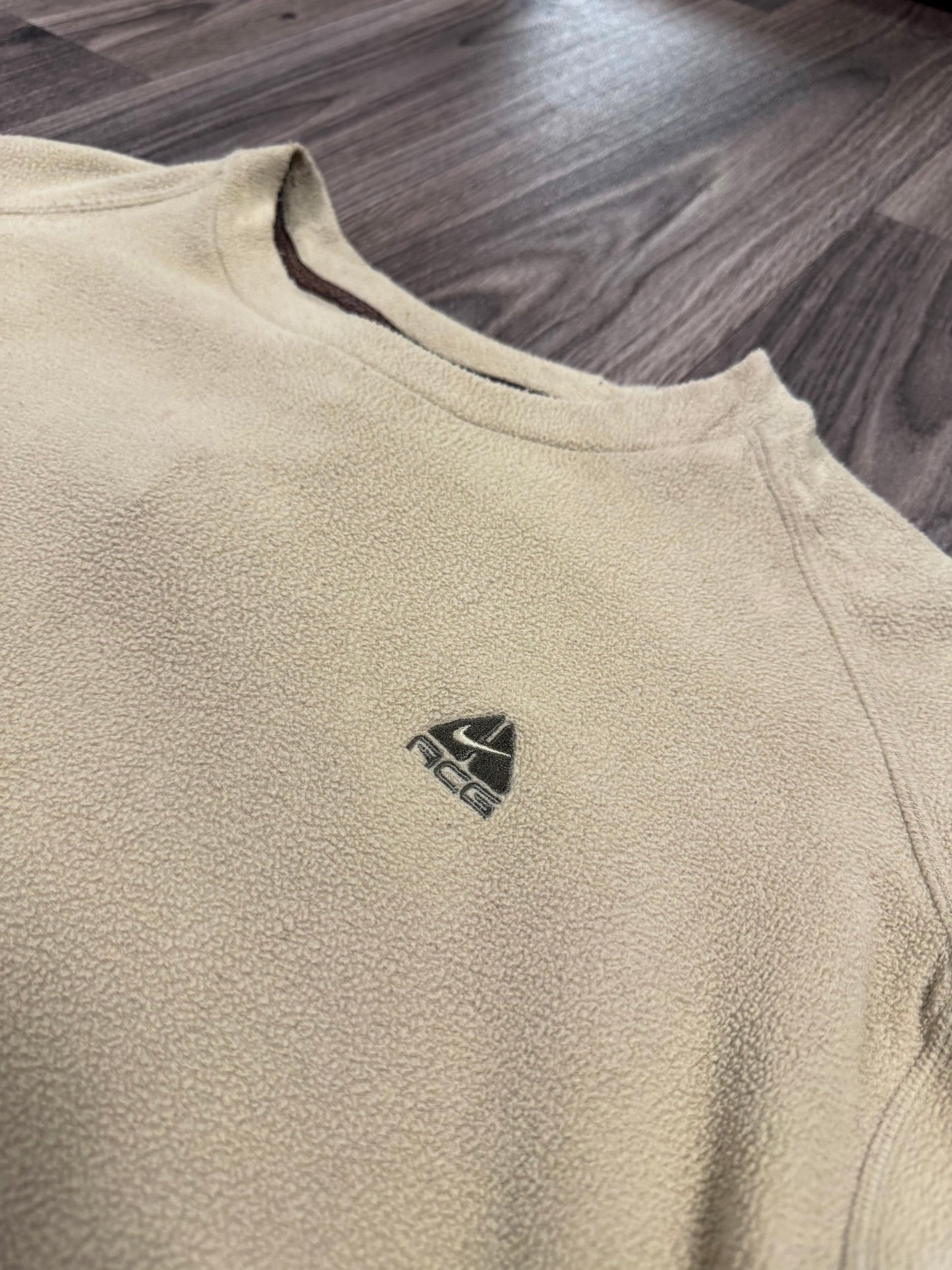 Vintage Nike ACG Beige Fleece Sweatshirt