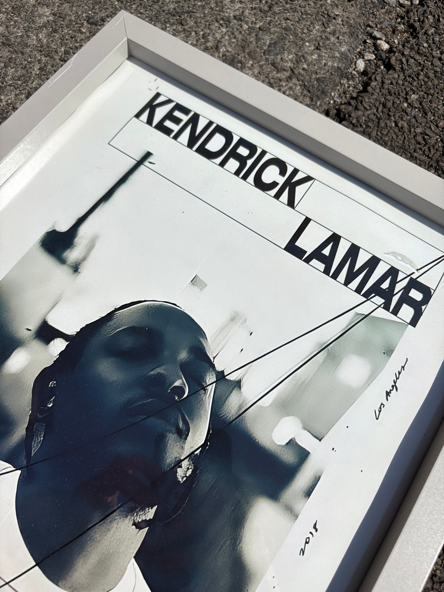 Kendrick Lamar A3 Framed Print