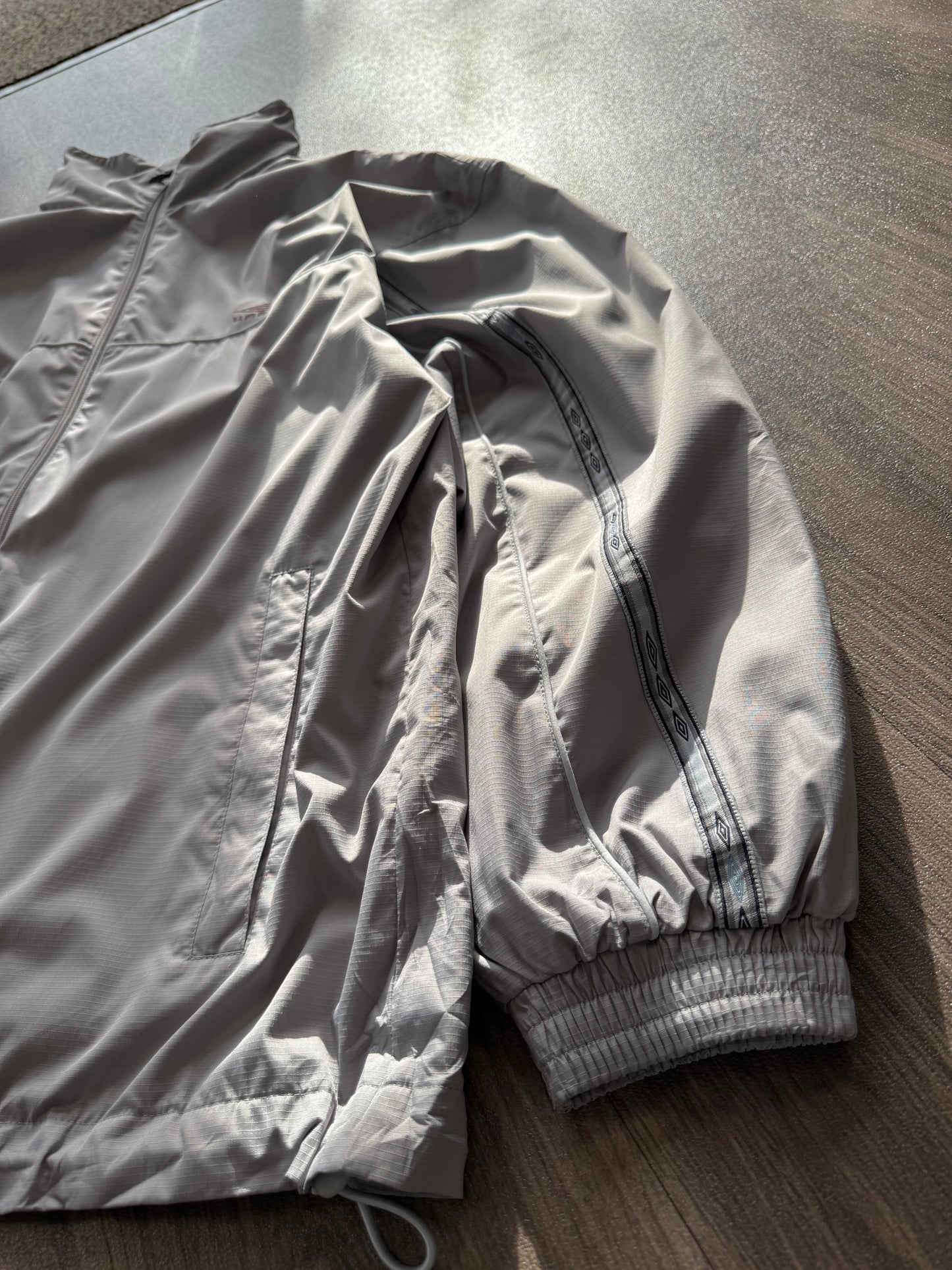 Vintage Grey Umbro Track Jacket