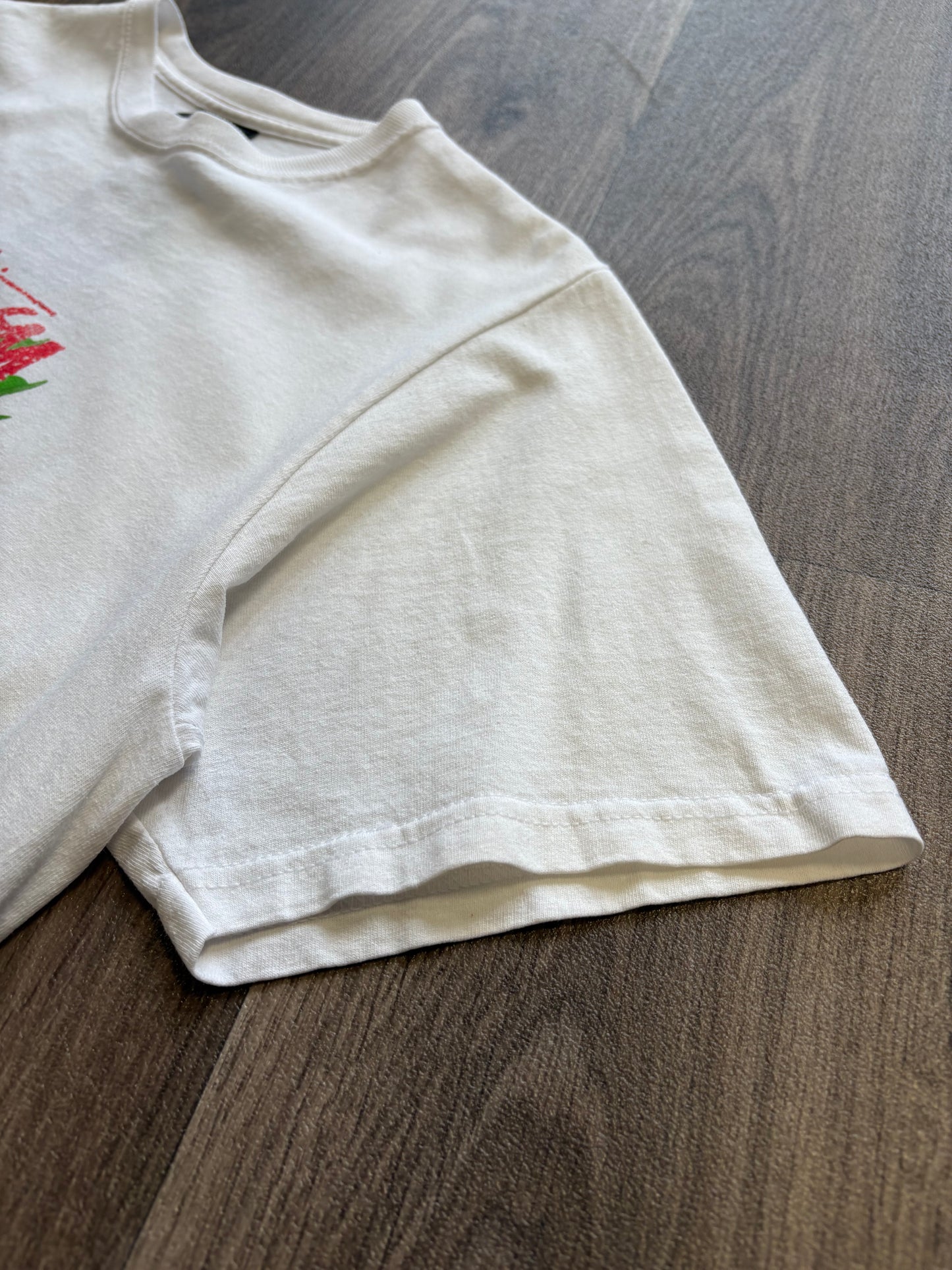 Stussy White Graphic Tee