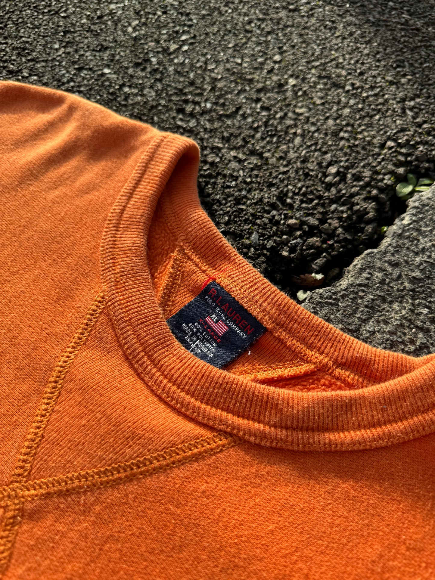 Vintage Ralph Lauren Spellout Sweatshirt
