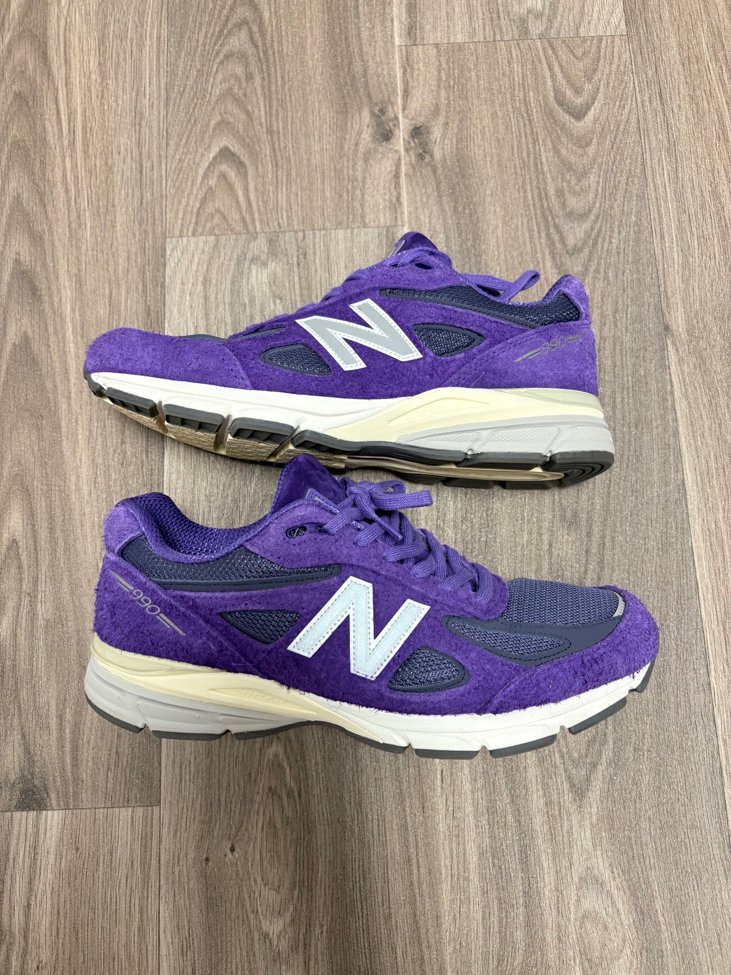 New Balance 990v4 Purple Suede - Teddy Santis