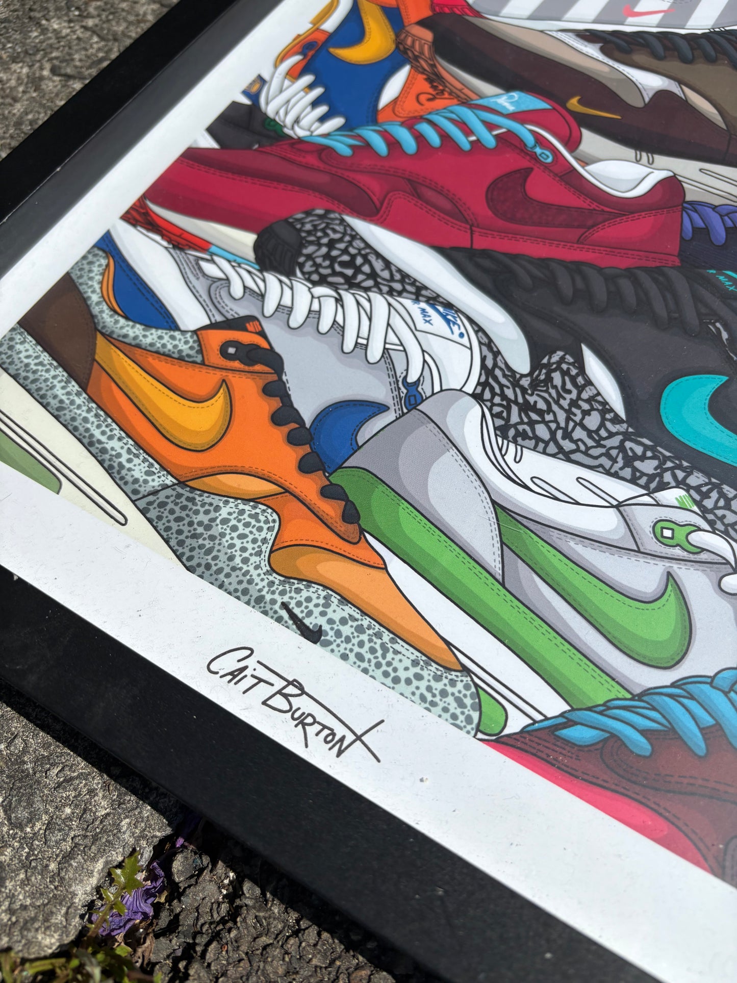 Nike Air Max 1 A3 Framed Print