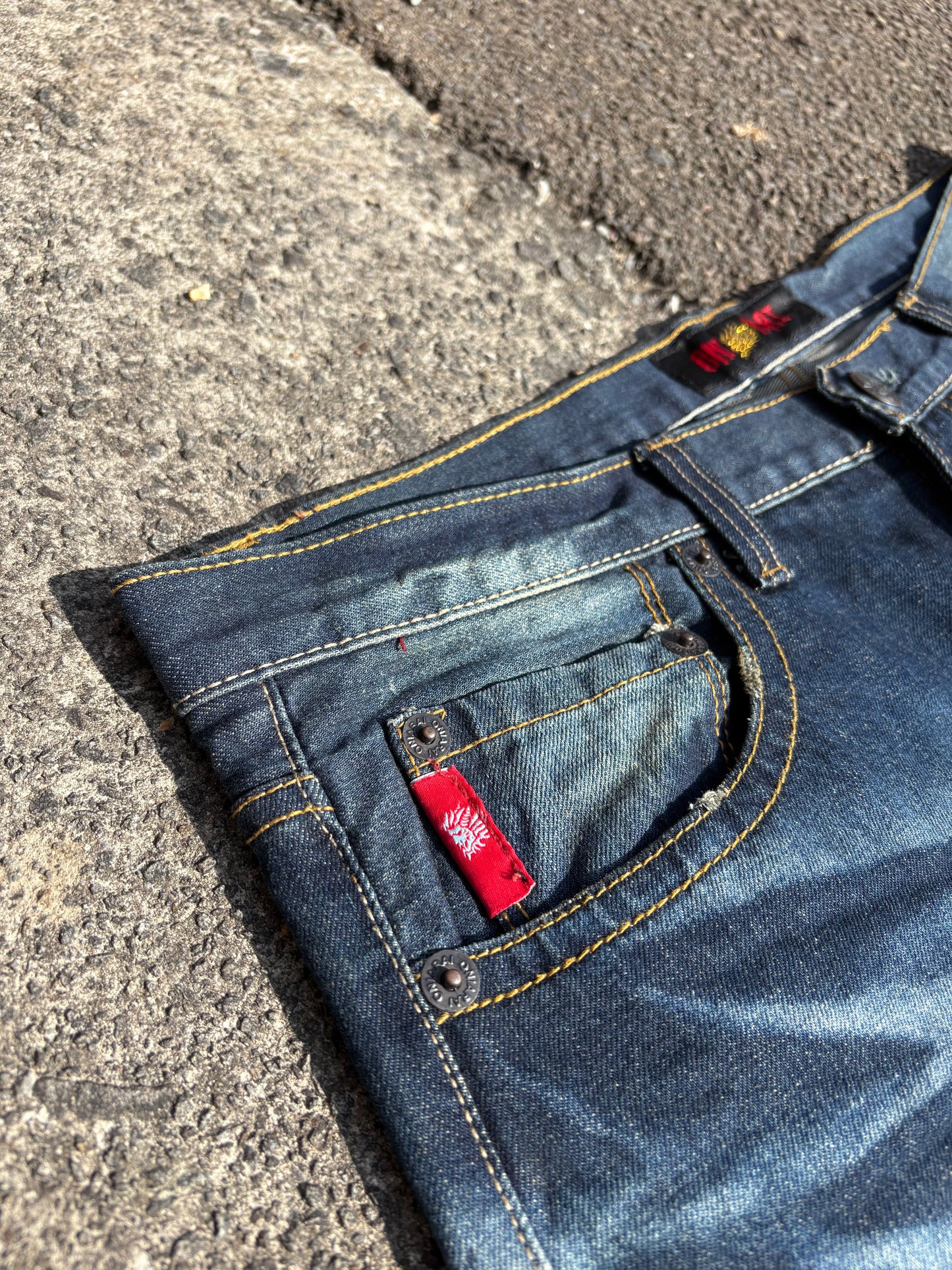 Oni Arai Y2K Gem Studded Jeans