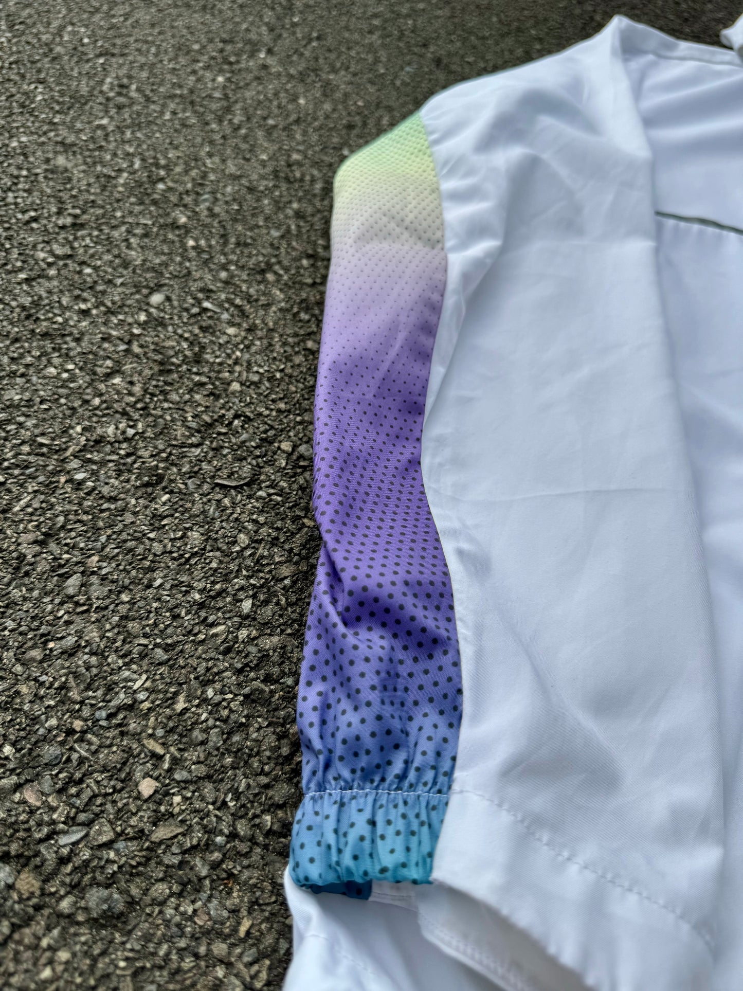 Adidas White Running Jacket