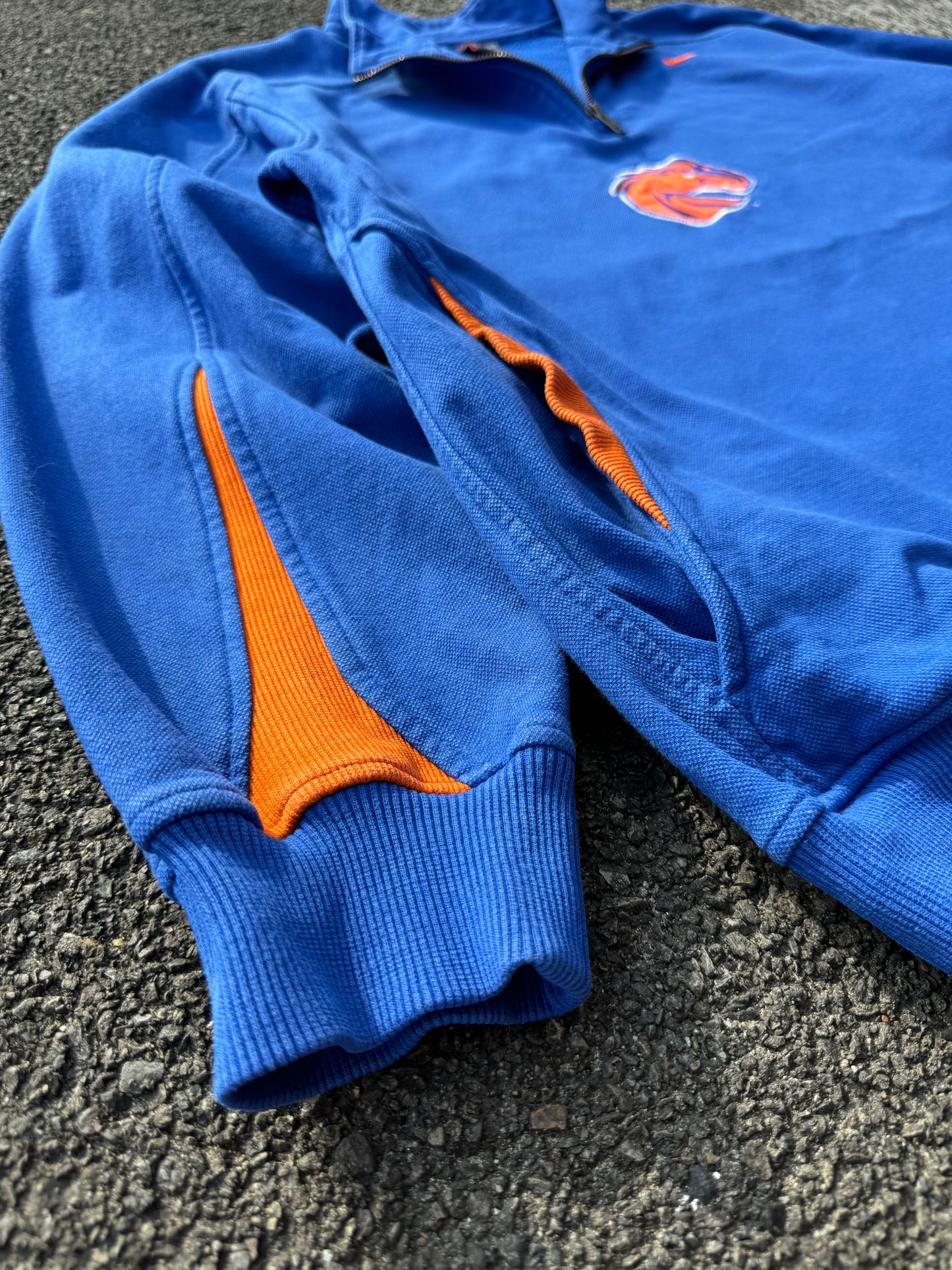 Vintage Nike Boise State 1/4 Zip Jumper