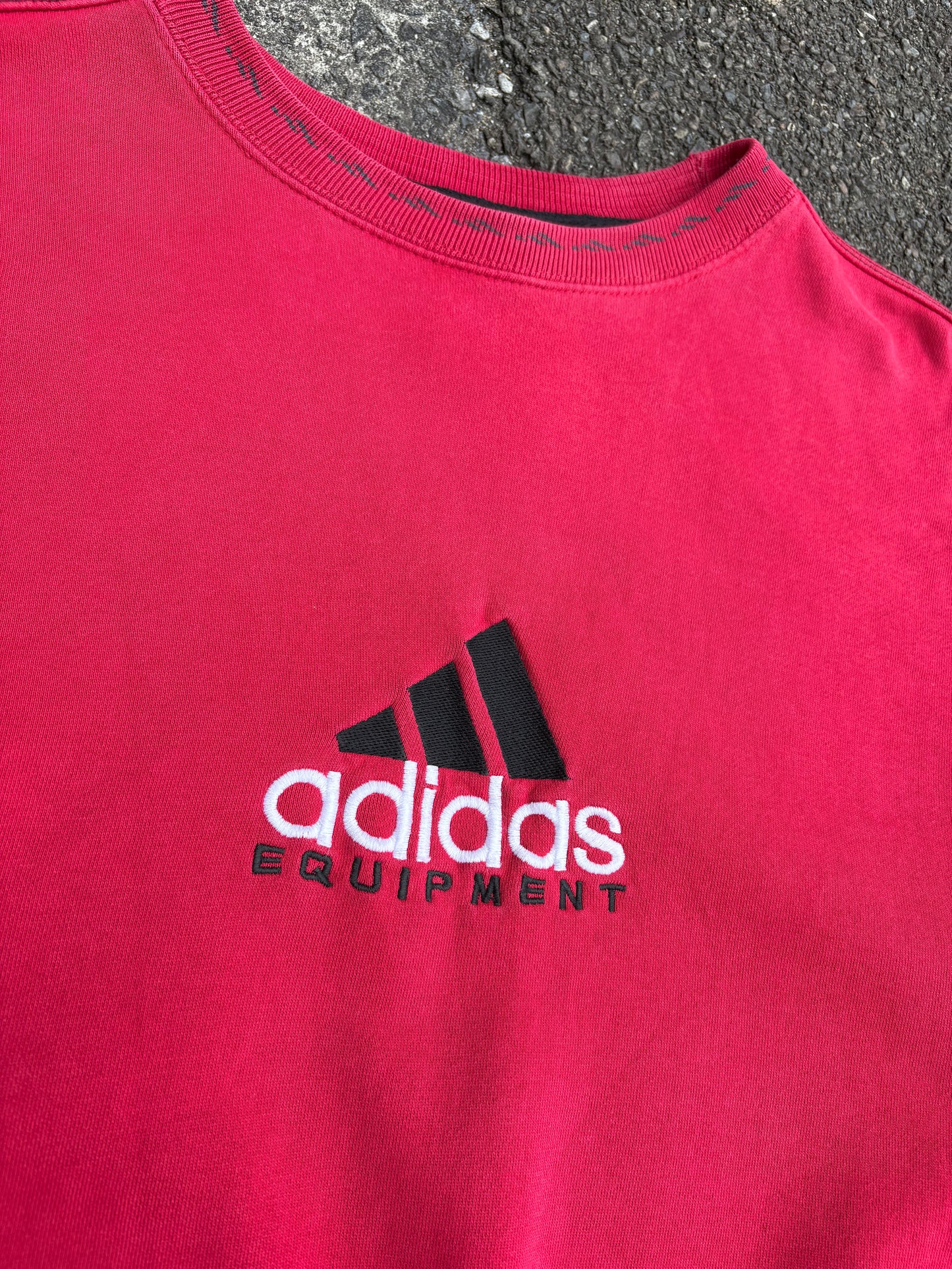 Vintage Adidas Equipment Red Sweatshirt