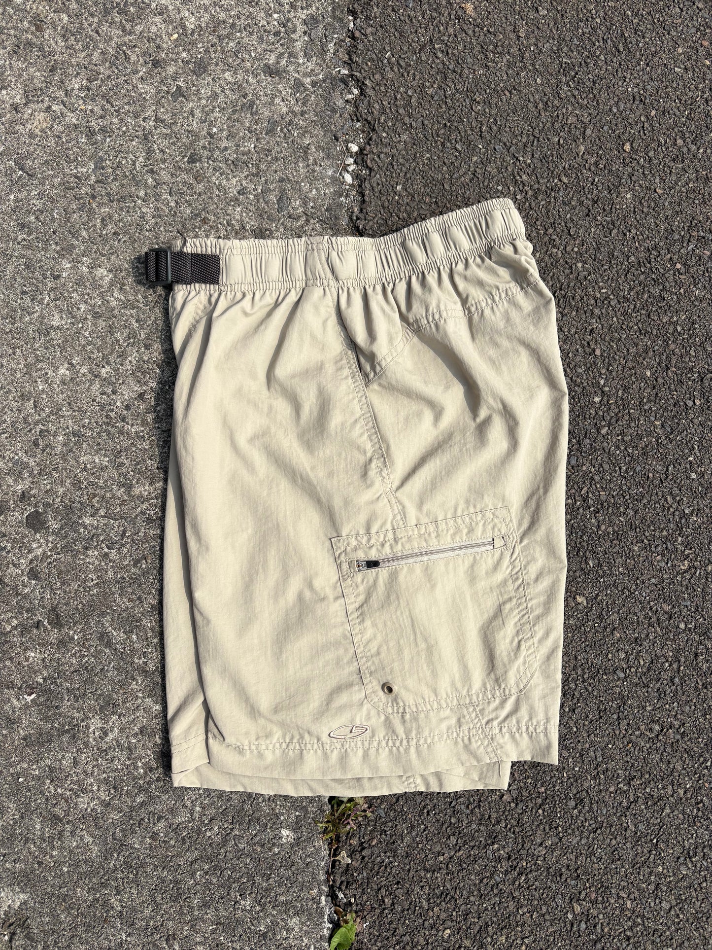 Vintage Champion Beige Cargo Shorts