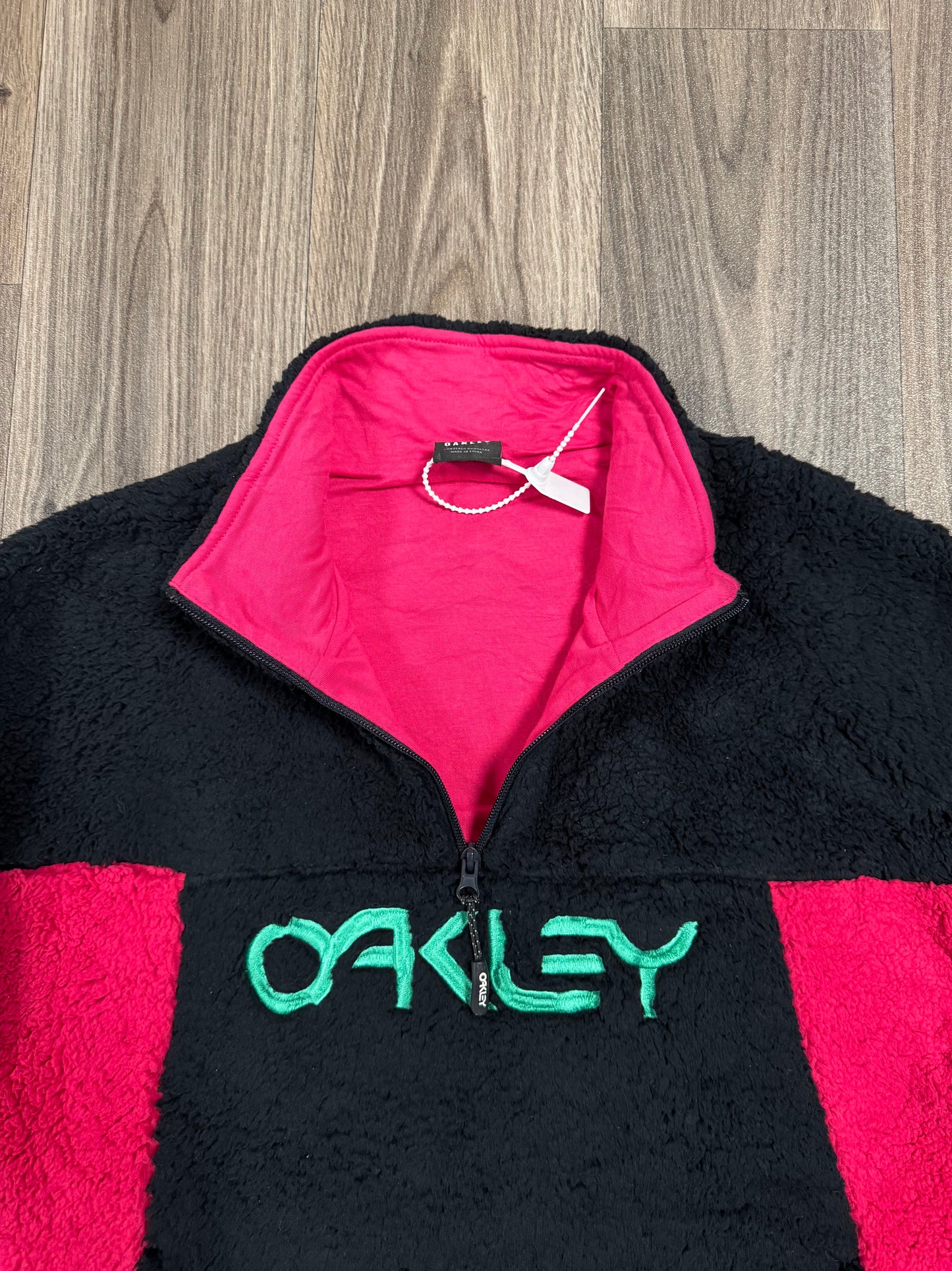 Oakley Black Sherpa Fleece Jacket