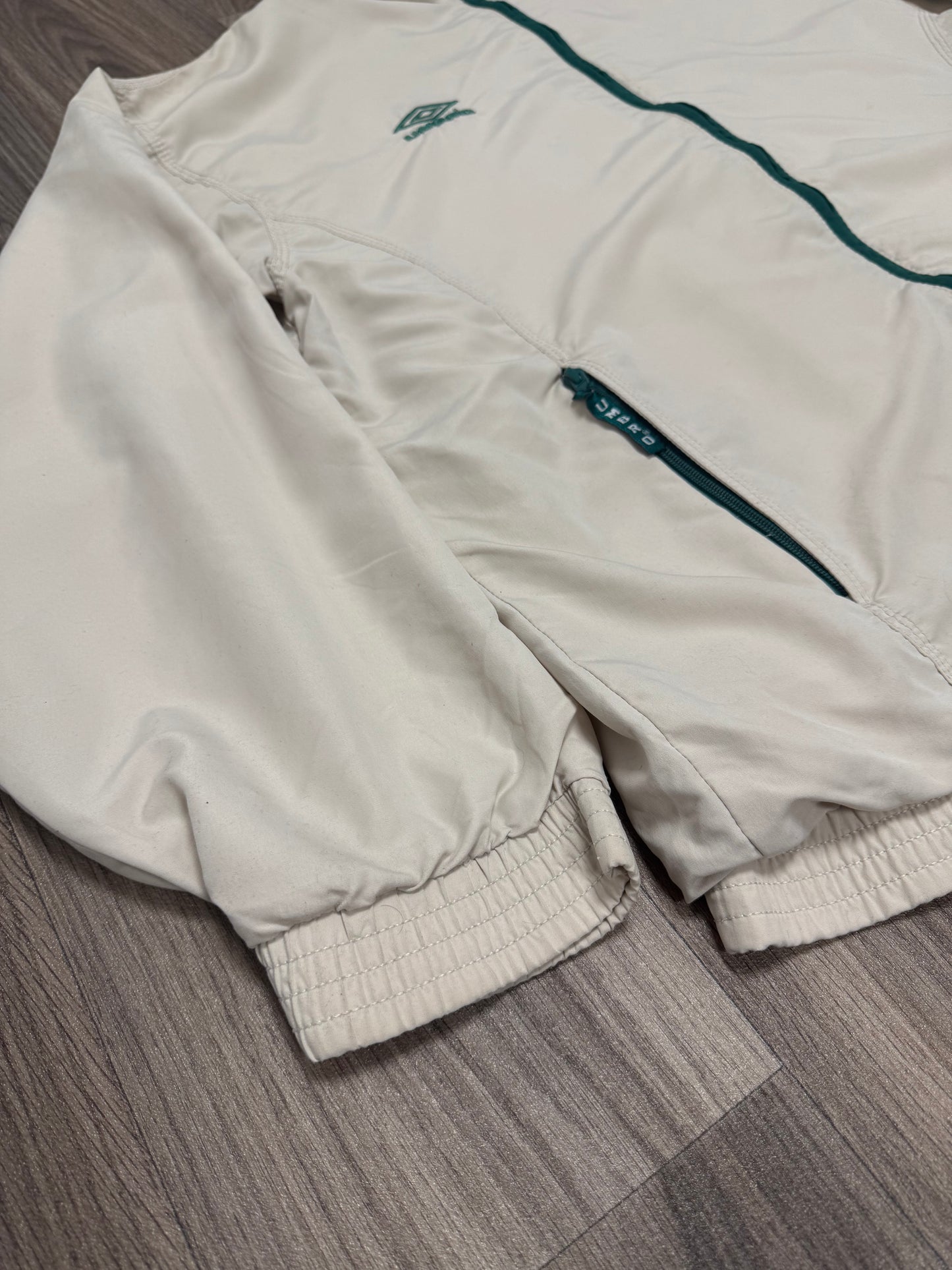 Beige Umbro Track Jacket