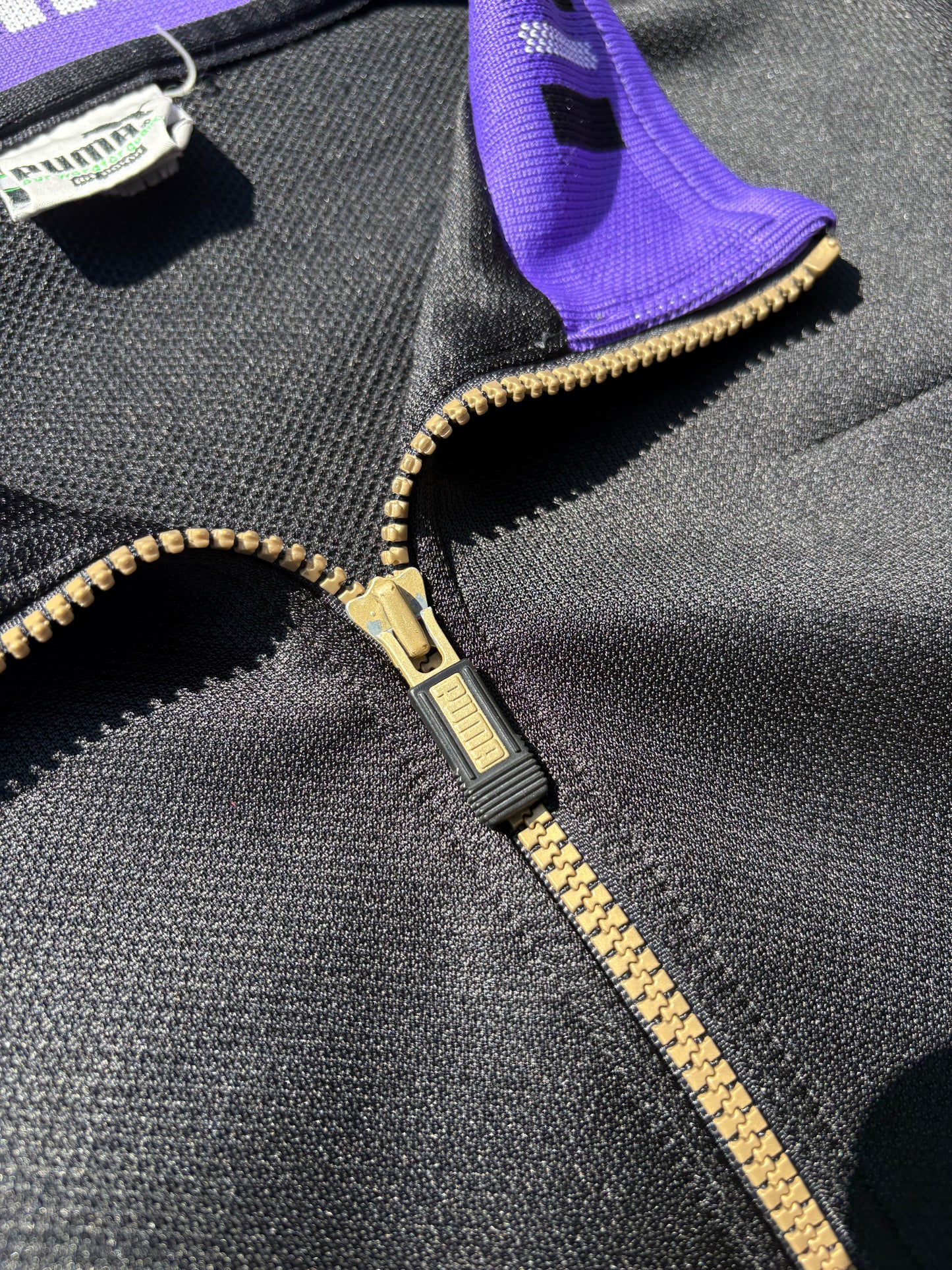 Puma Black Euro Sports Track Jacket