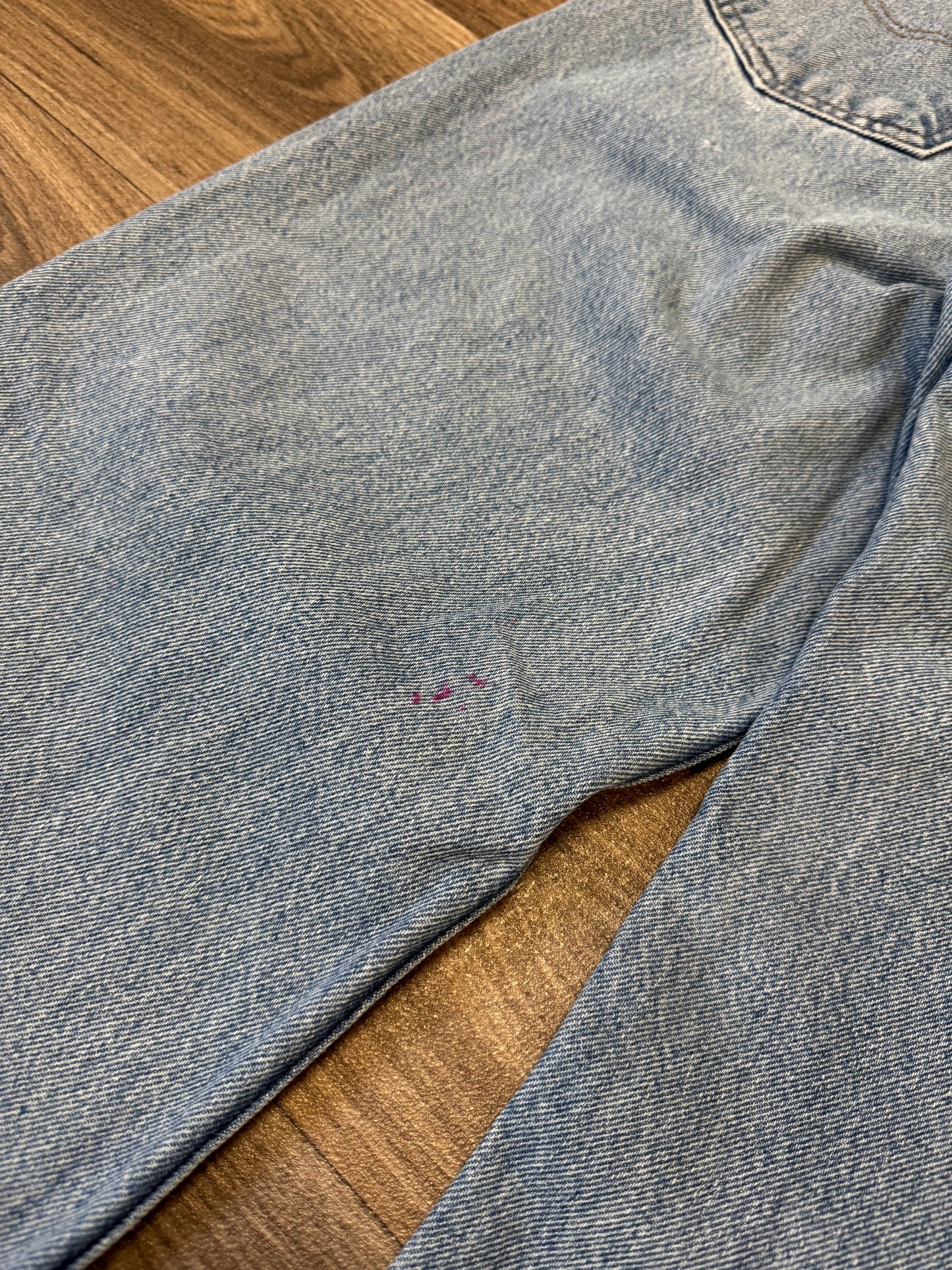 Carhartt Blue Denim Knee Patch Jeans