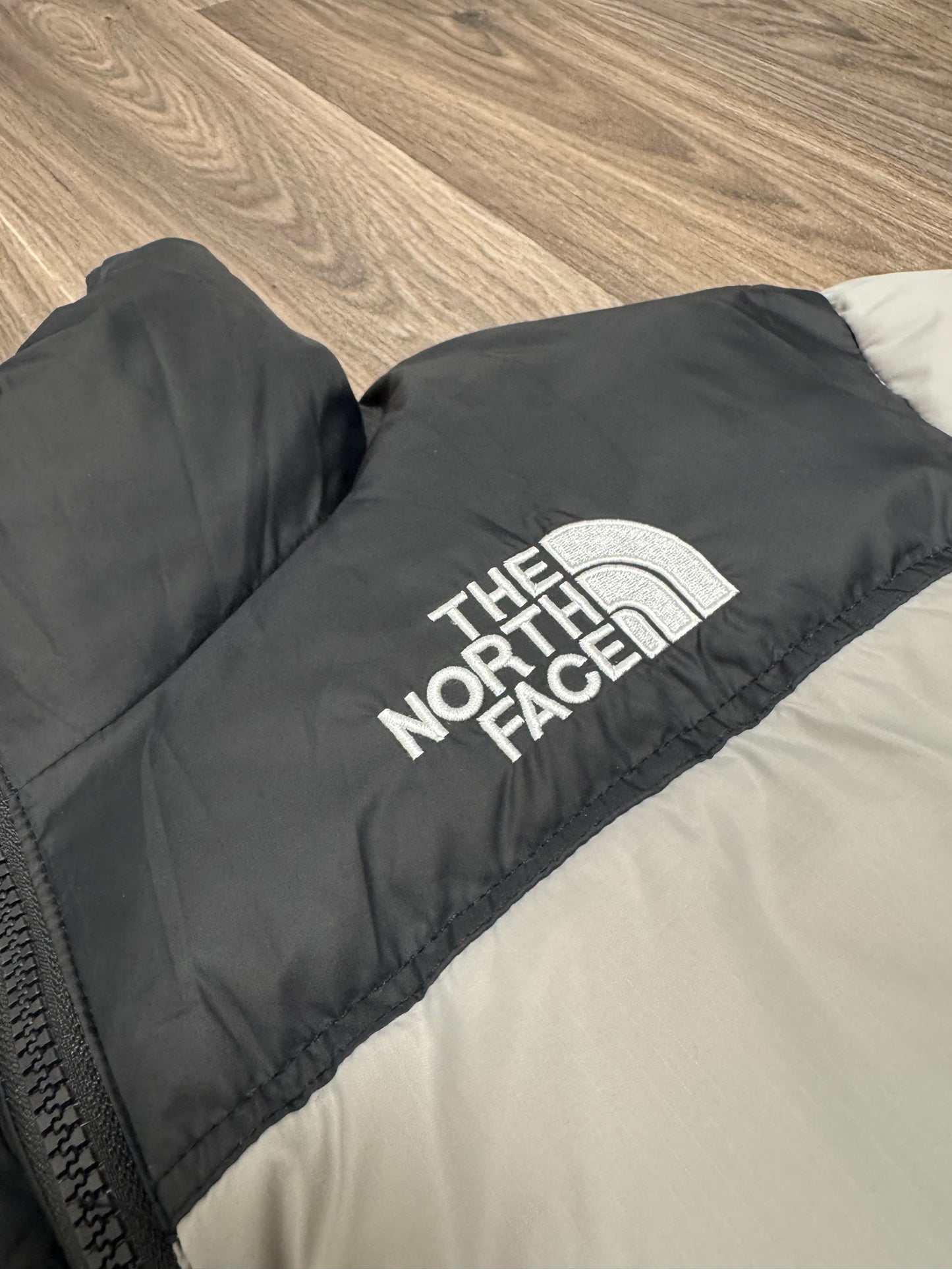 Grey North Face 700 Series Puffer Jacket