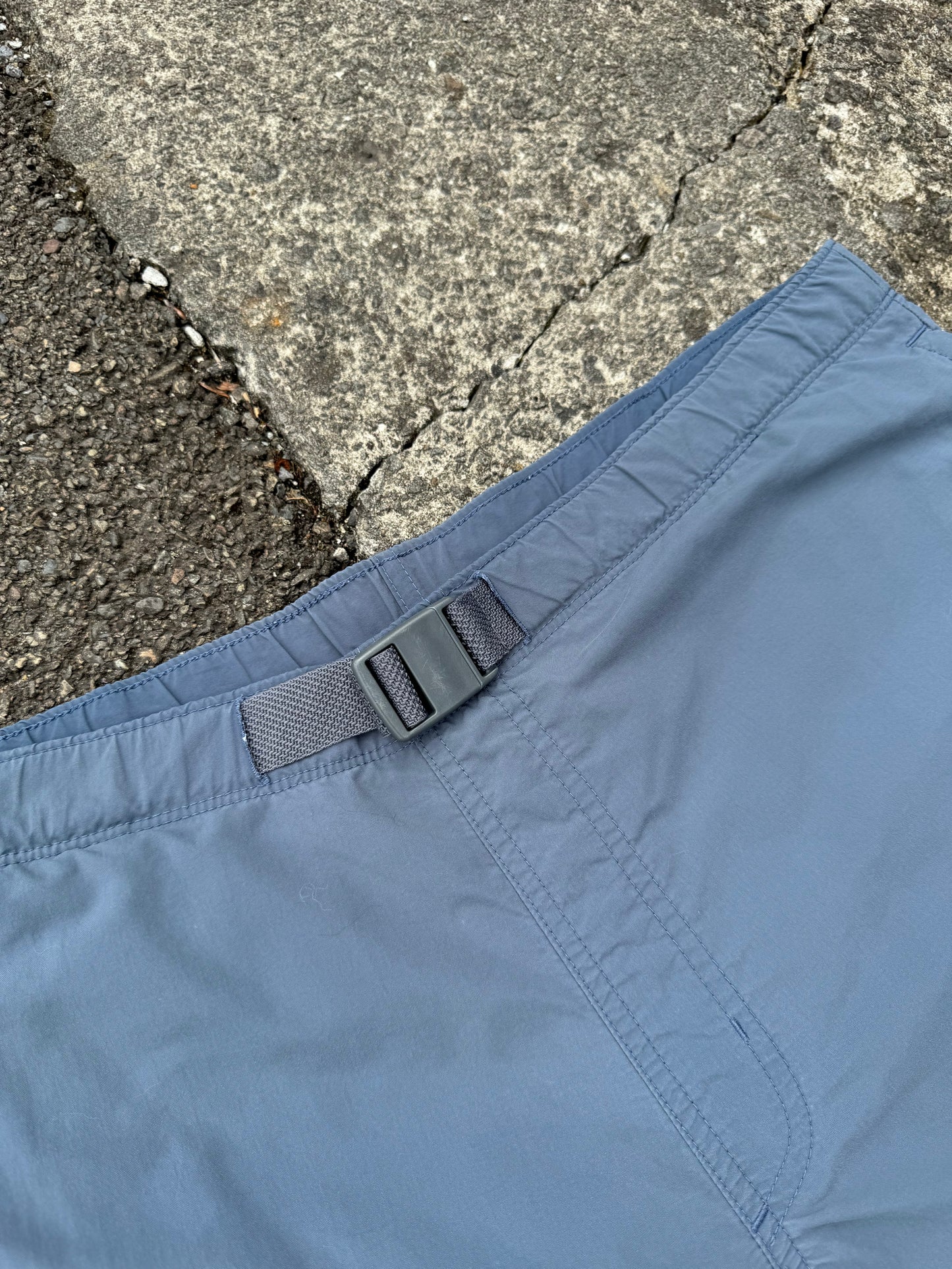 Blue Columbia Belt Shorts