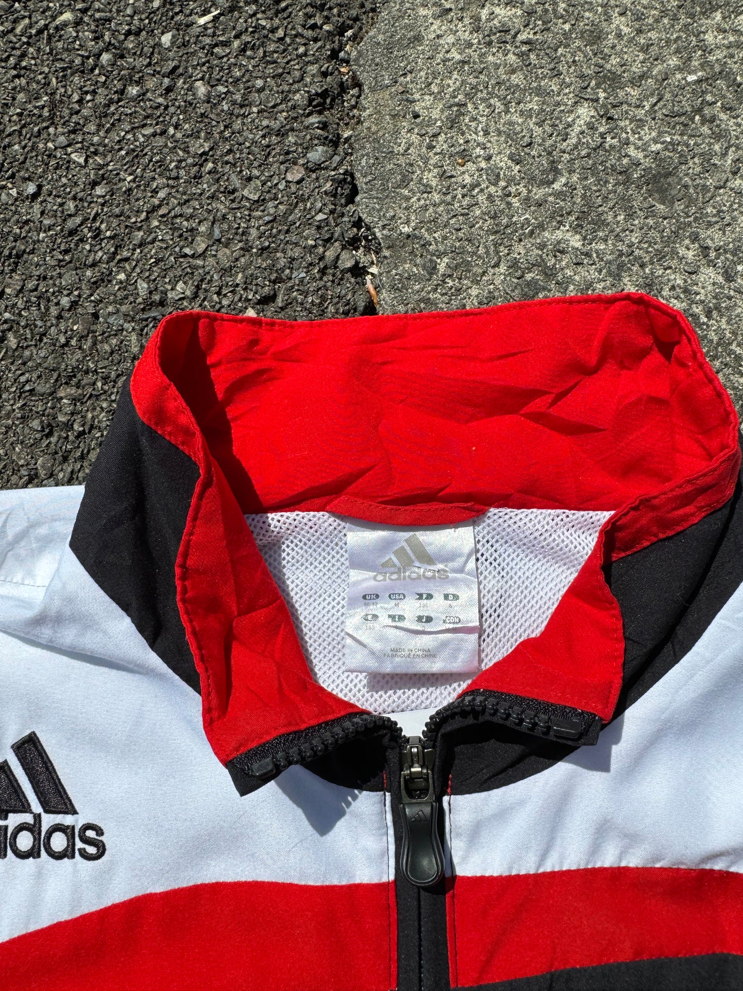 Black Adidas Liverpool Warmup Jacket 2008