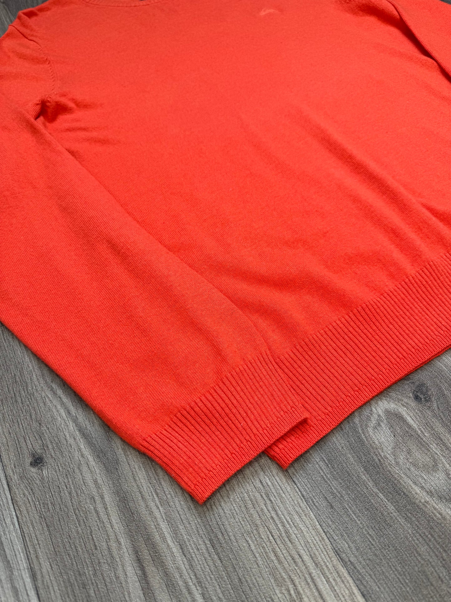 Vintage Embroidered Quiksilver Orange Sweatshirt