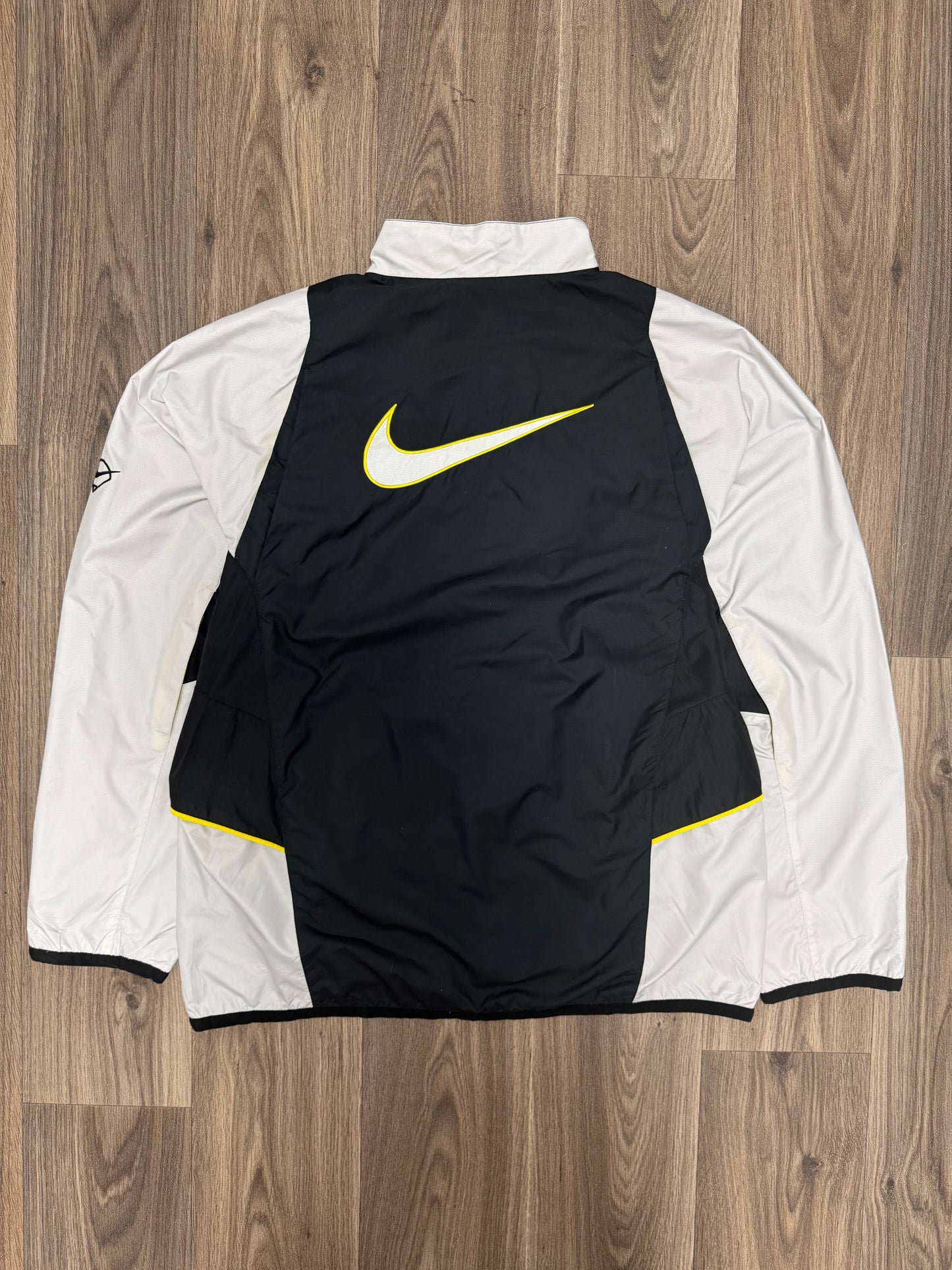 Black And Yellow White Nike Jacket