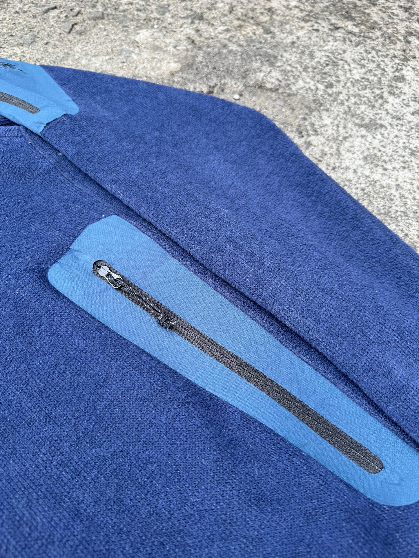 Arcteryx Blue Zip Fleece