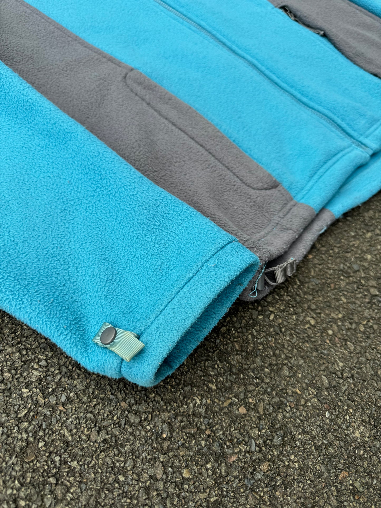 North Face Blue Fleece Jacket