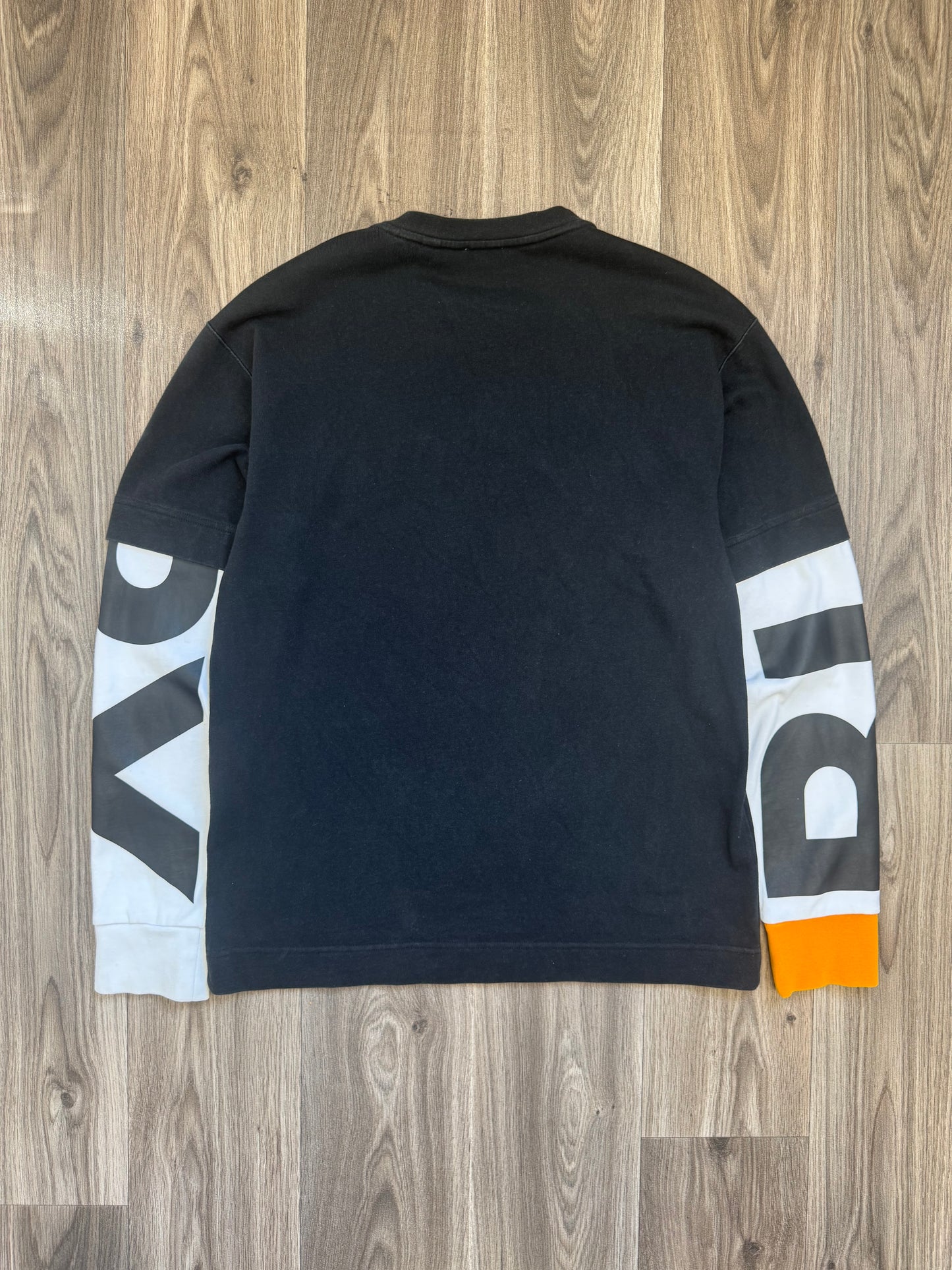 Burberry Orange Cuff Sweatshirt