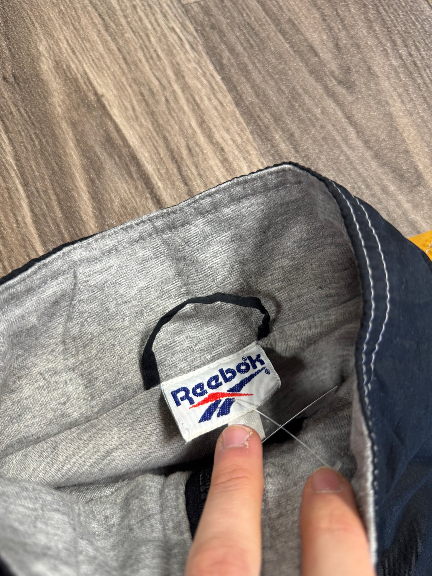 Vintage Reebok Patchwork Track Jacket