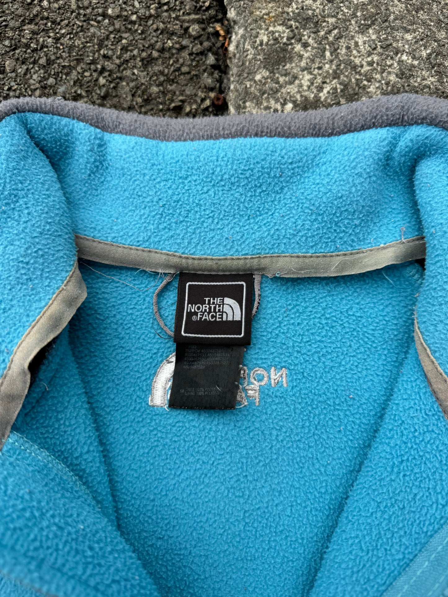 North Face Blue Fleece Jacket