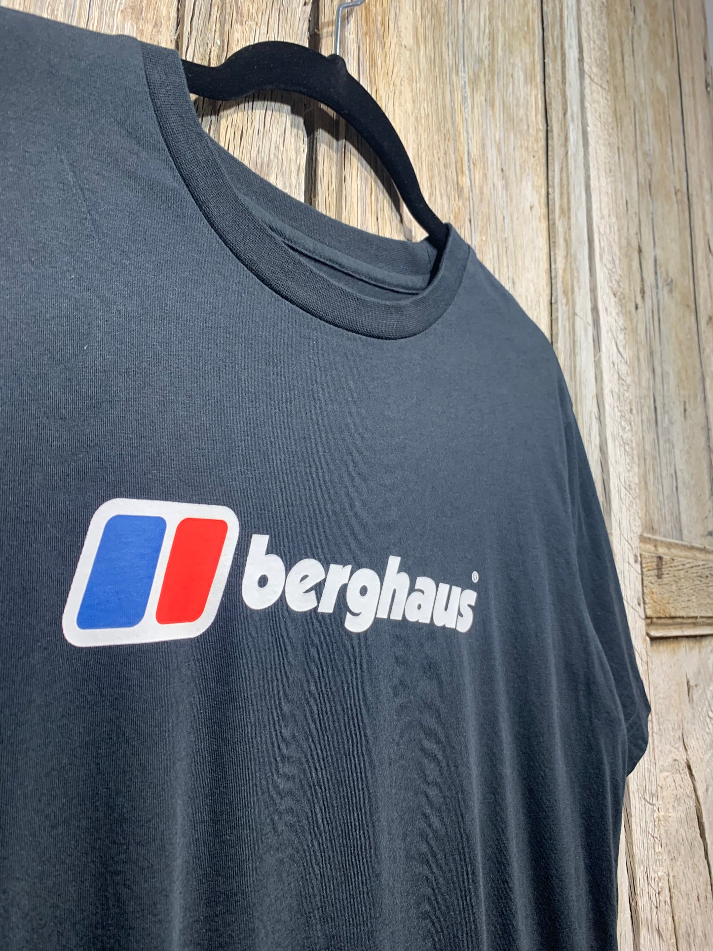 Black Berghaus Logo Tee