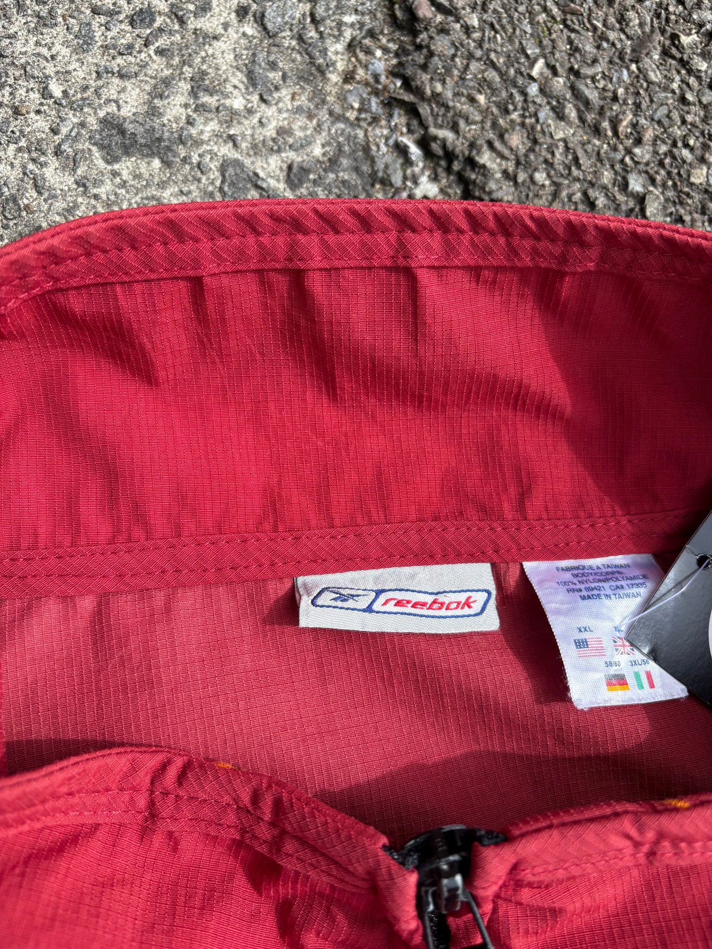Vintage Reebok Red Track Jacket